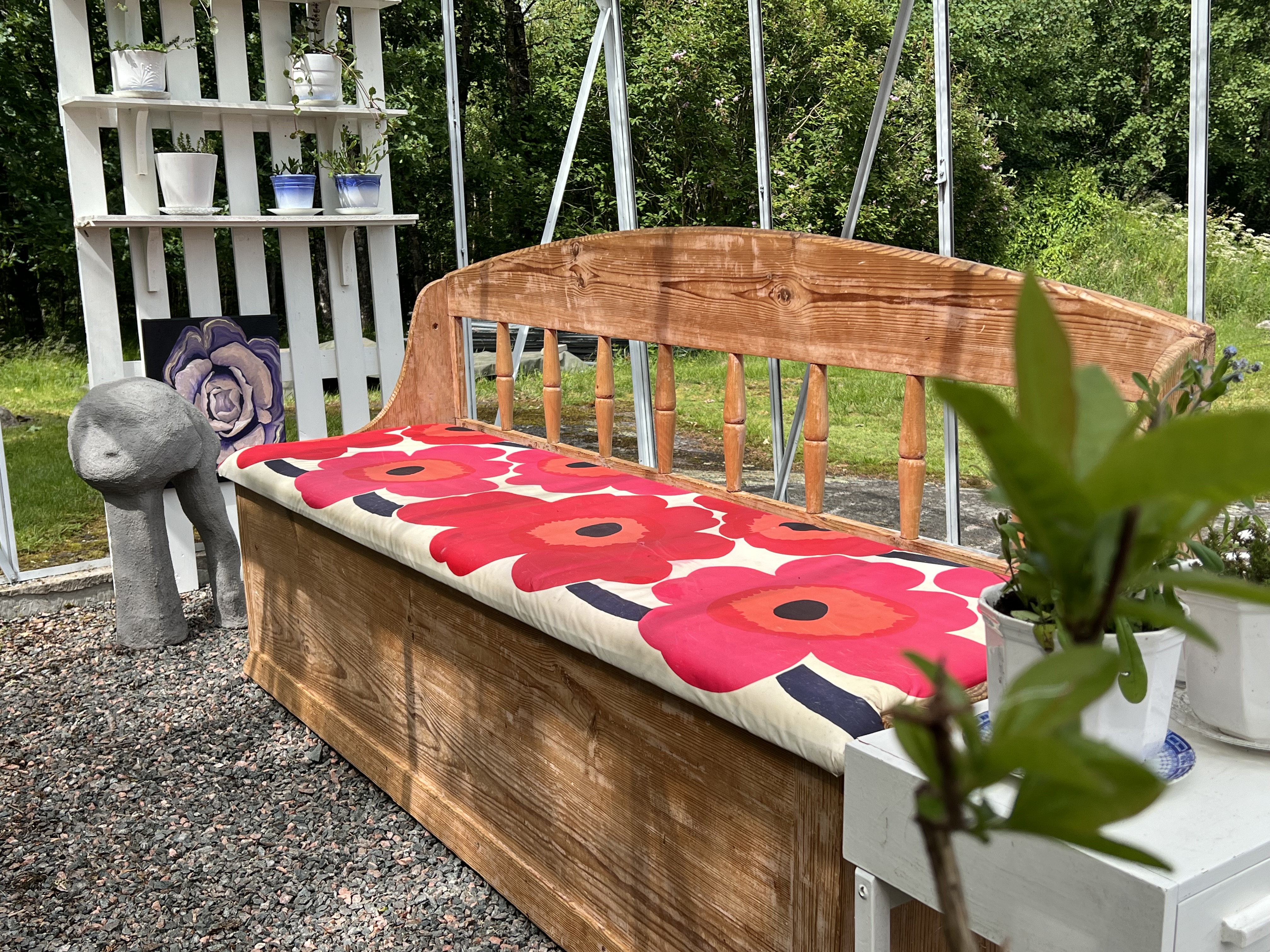 Lilla konstgården soffa