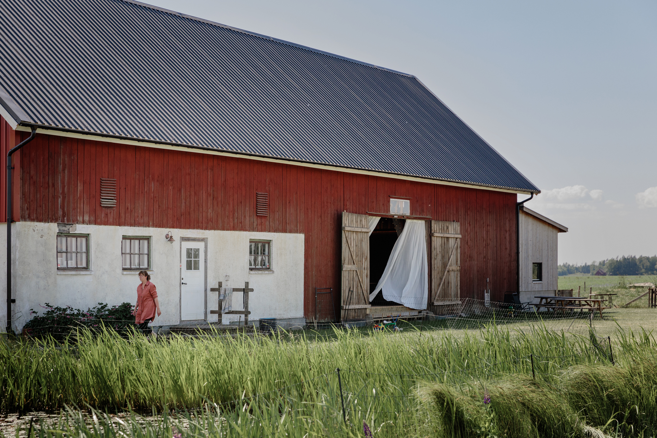Mossängens gård festlokal utifrån
