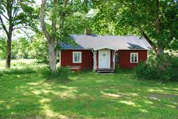 Röd stuga på Ekedals säteri