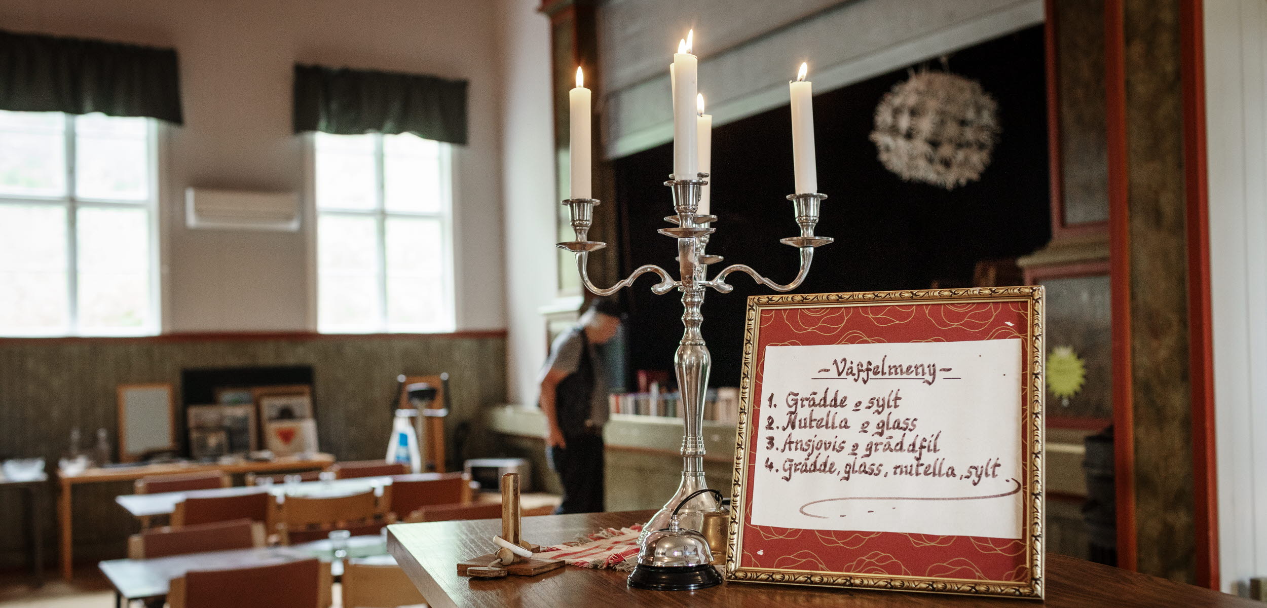 loppis och sommarcafé på Skogshyddans bygdegård i Särestad, Grästorp