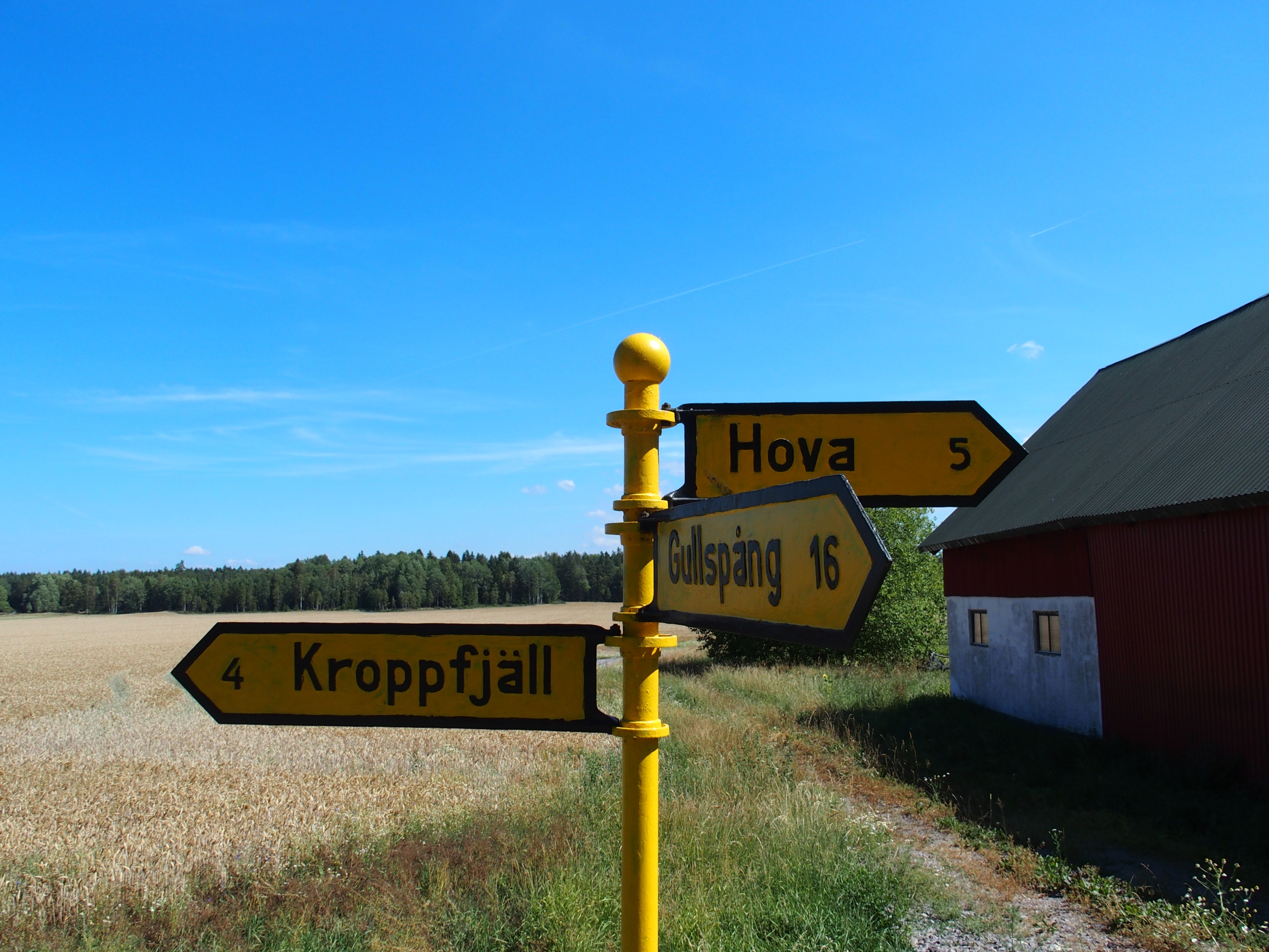 Gammal vägvisare