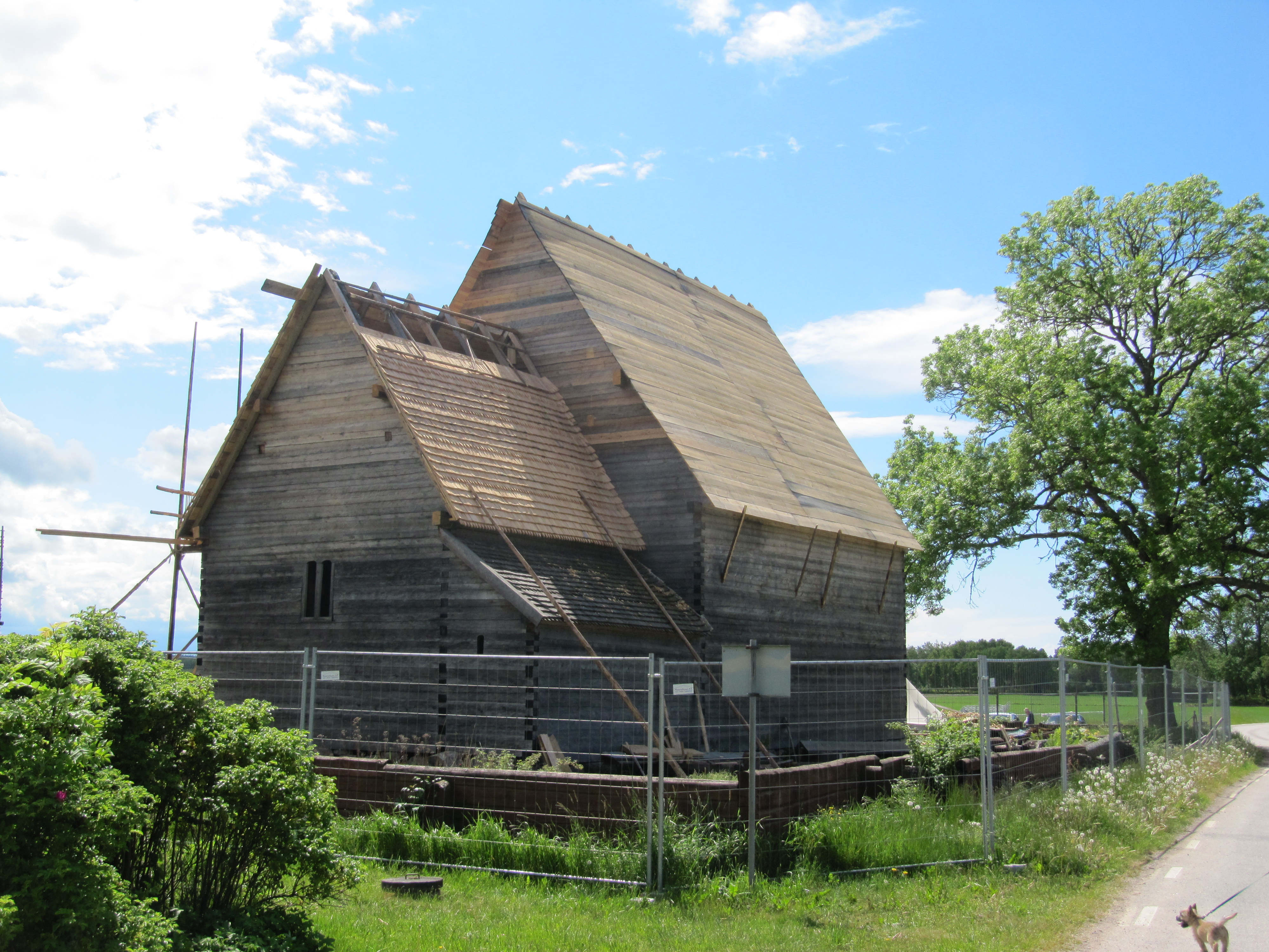 Södra Råda gamla kyrkans rekonstruktion