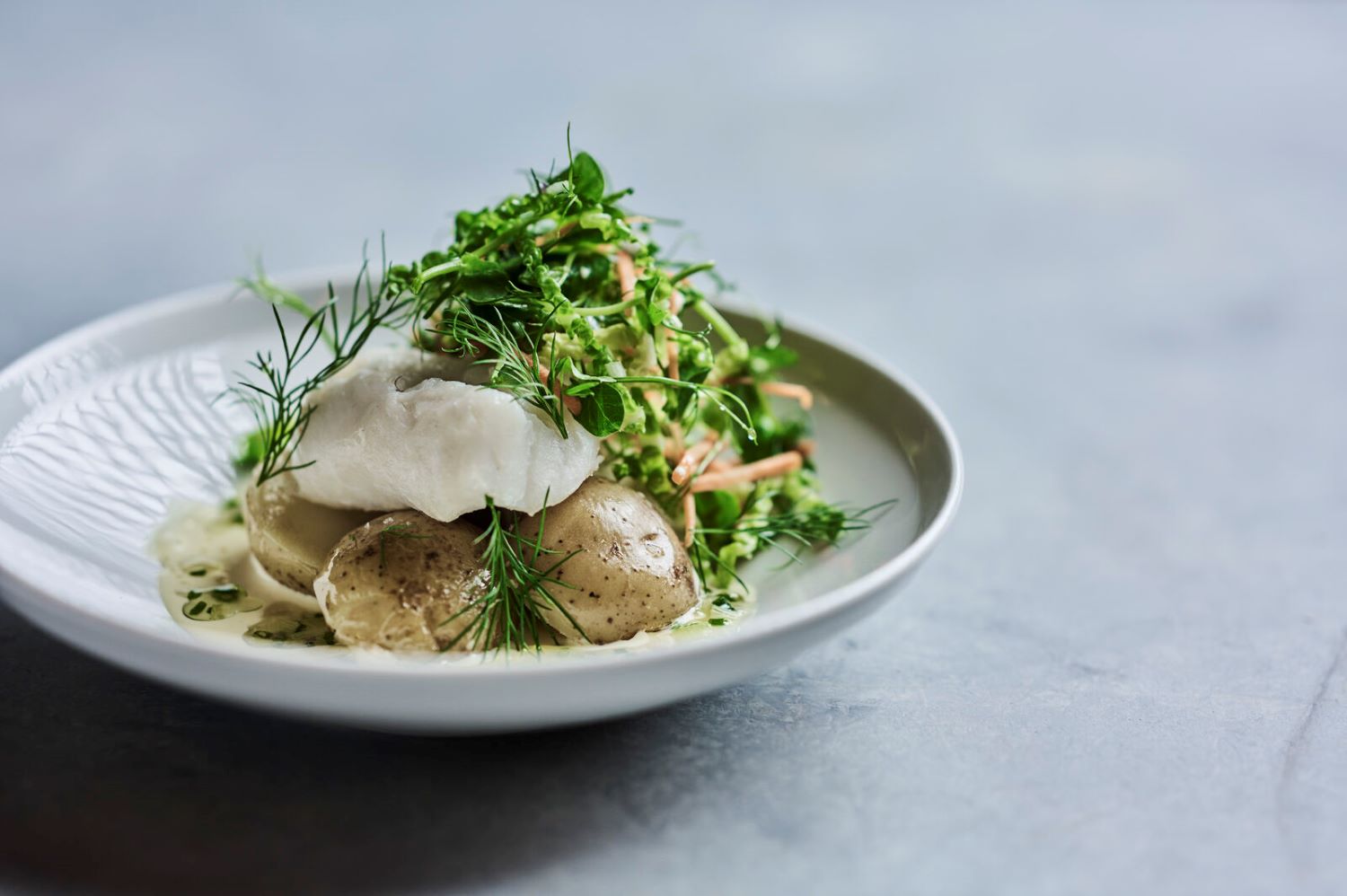 LOKAL ungsbakad torsk