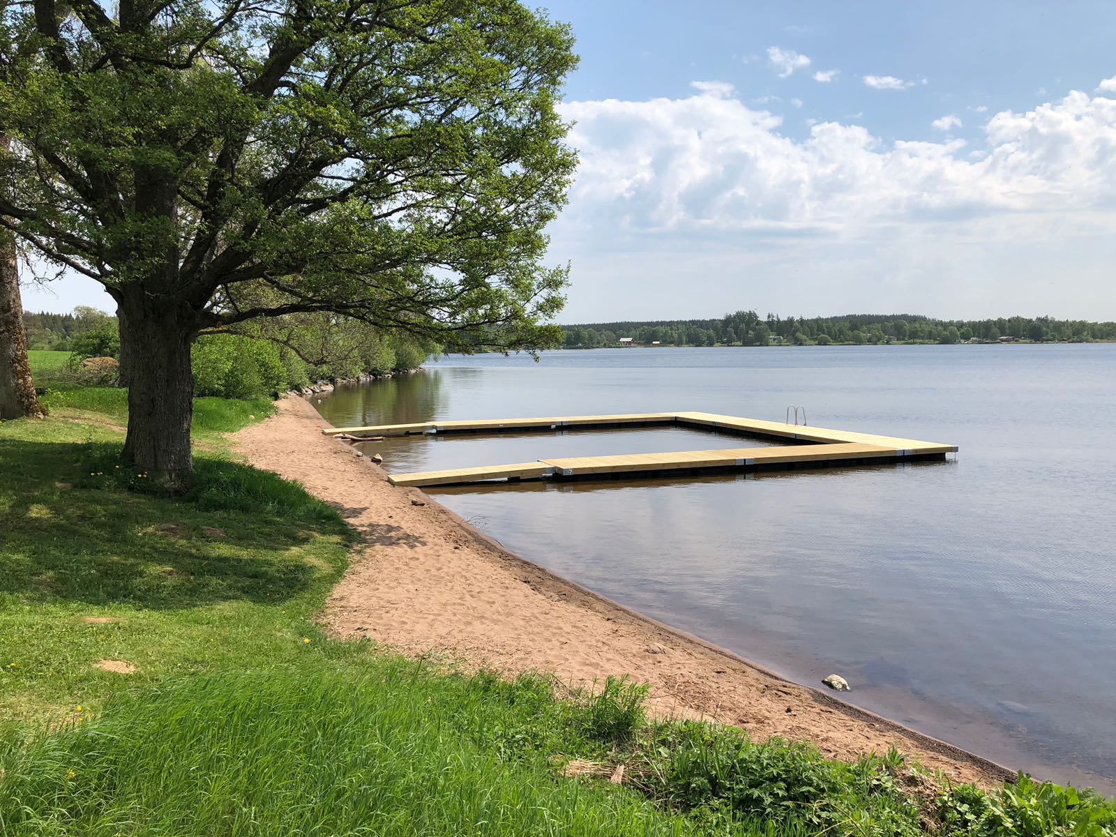 Norra Sämsjöns badplats