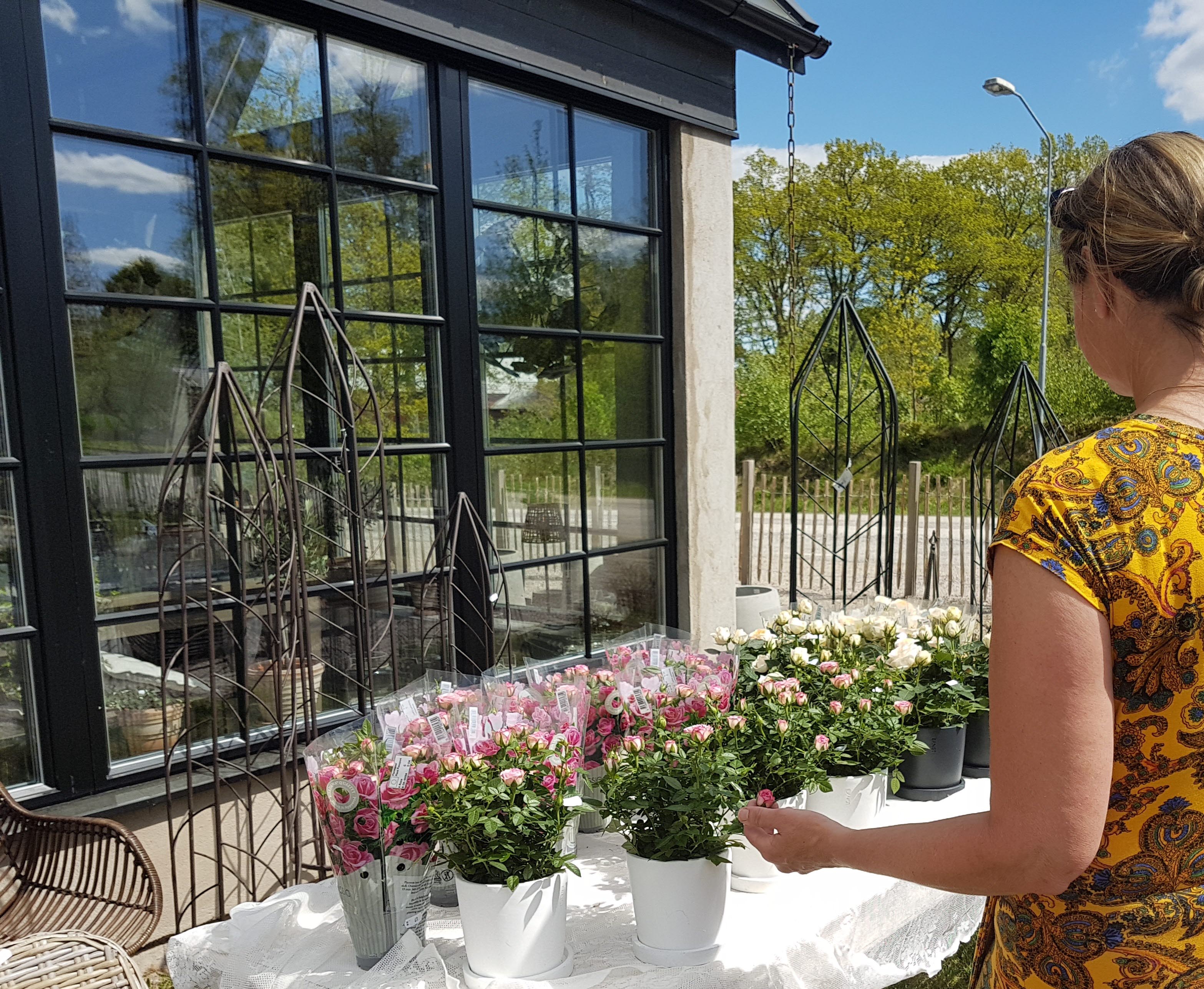 Shoping blommor, Ods Textil i od