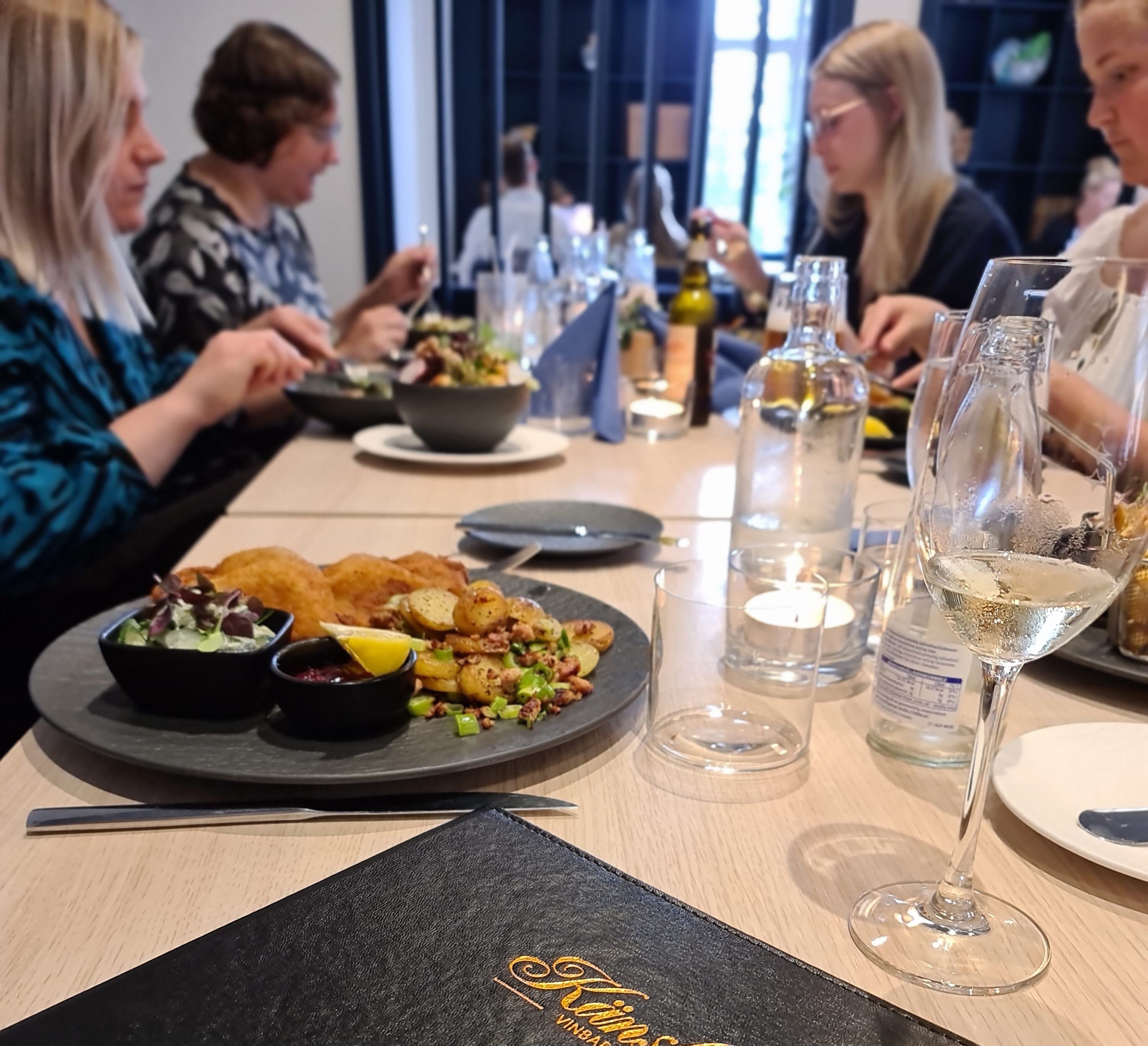 Mat på Restaurang Känsla i Hjo