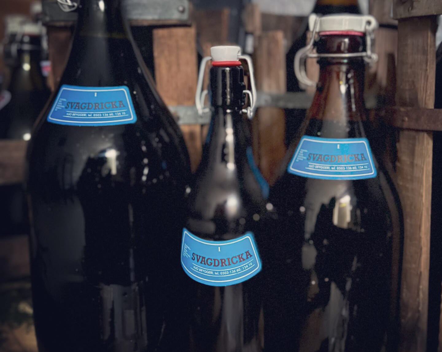 Flaskor med svagdricka