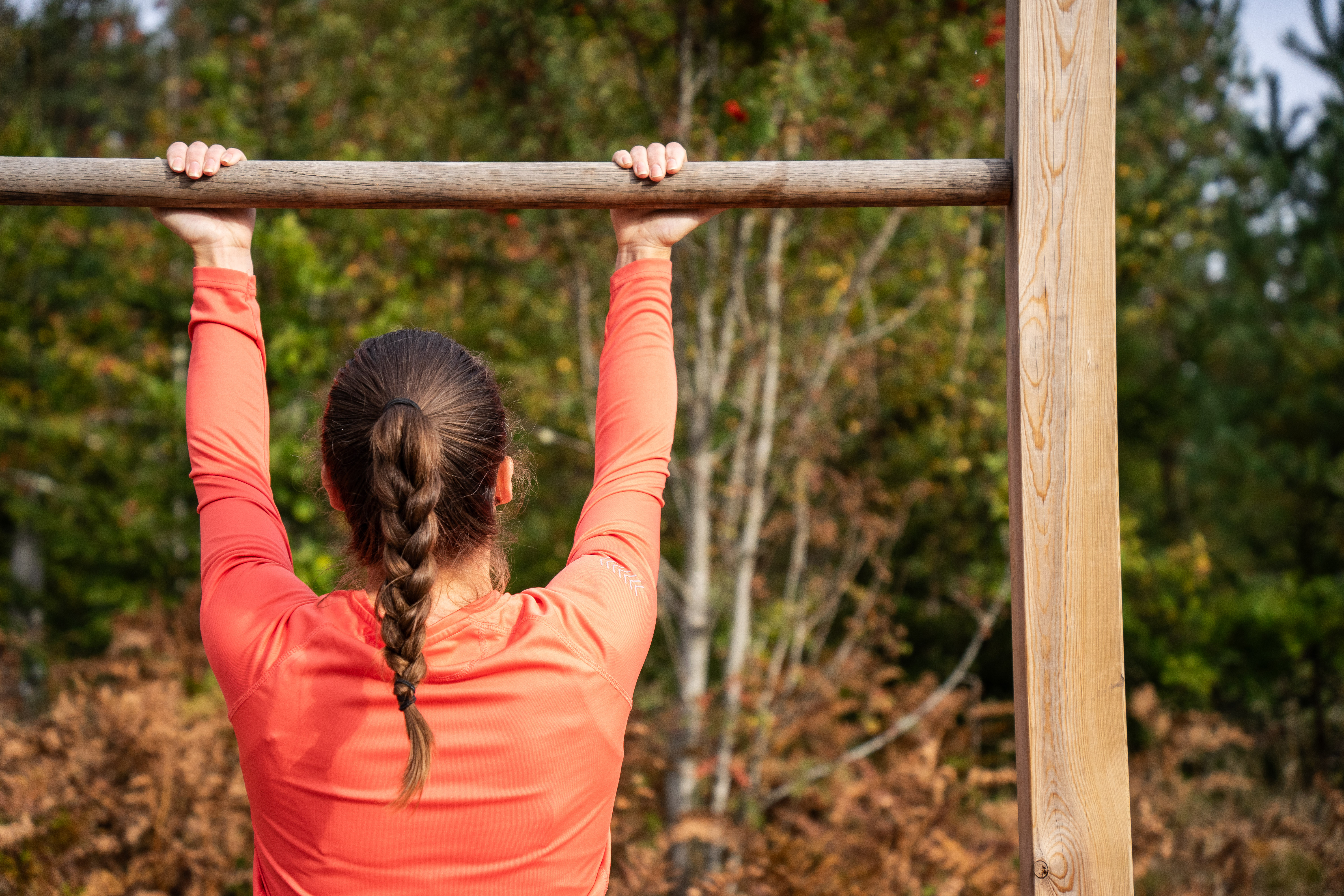 Utegym och hinderbana på Högaliden 