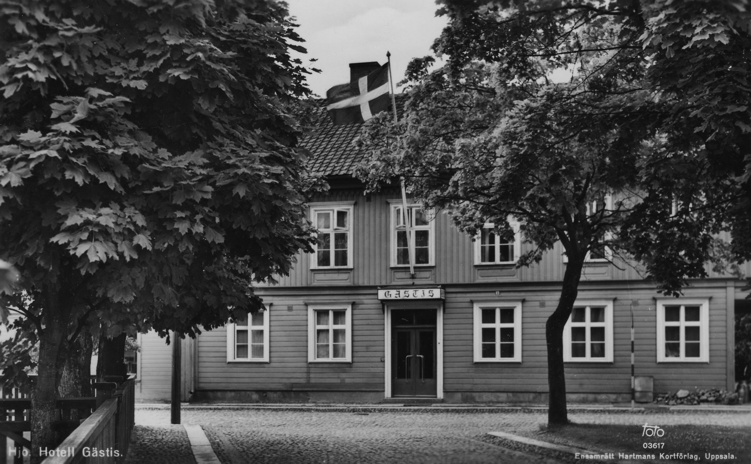The old inn "Gästis" in Hjo. 