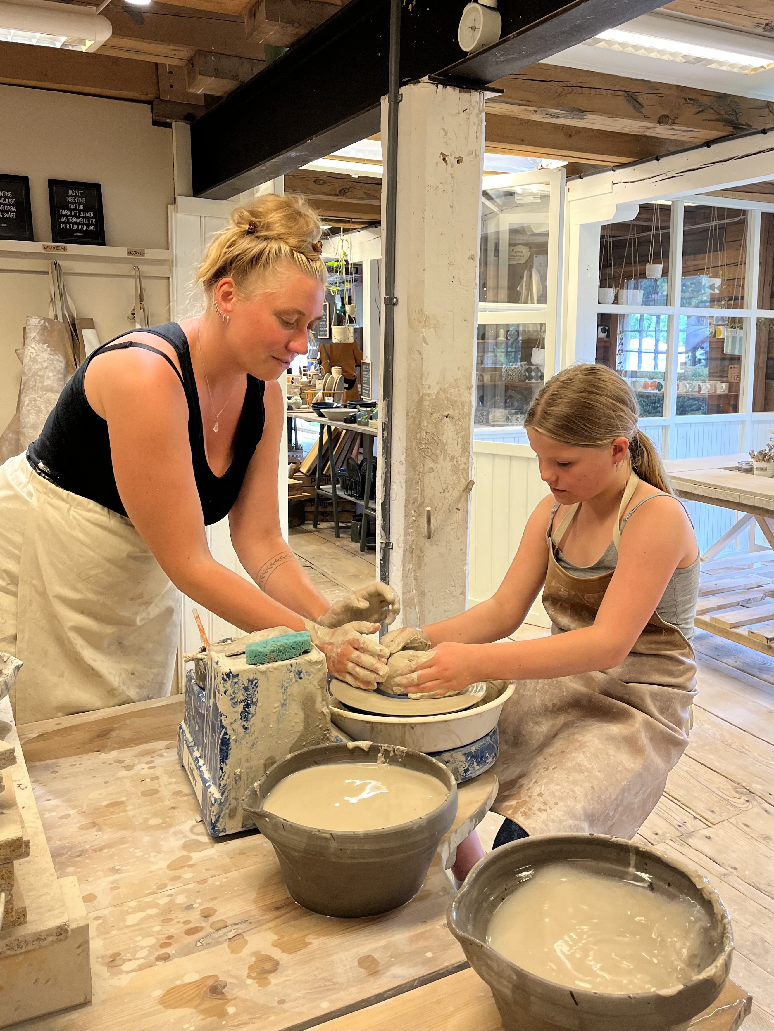 Workshop hos CLAY