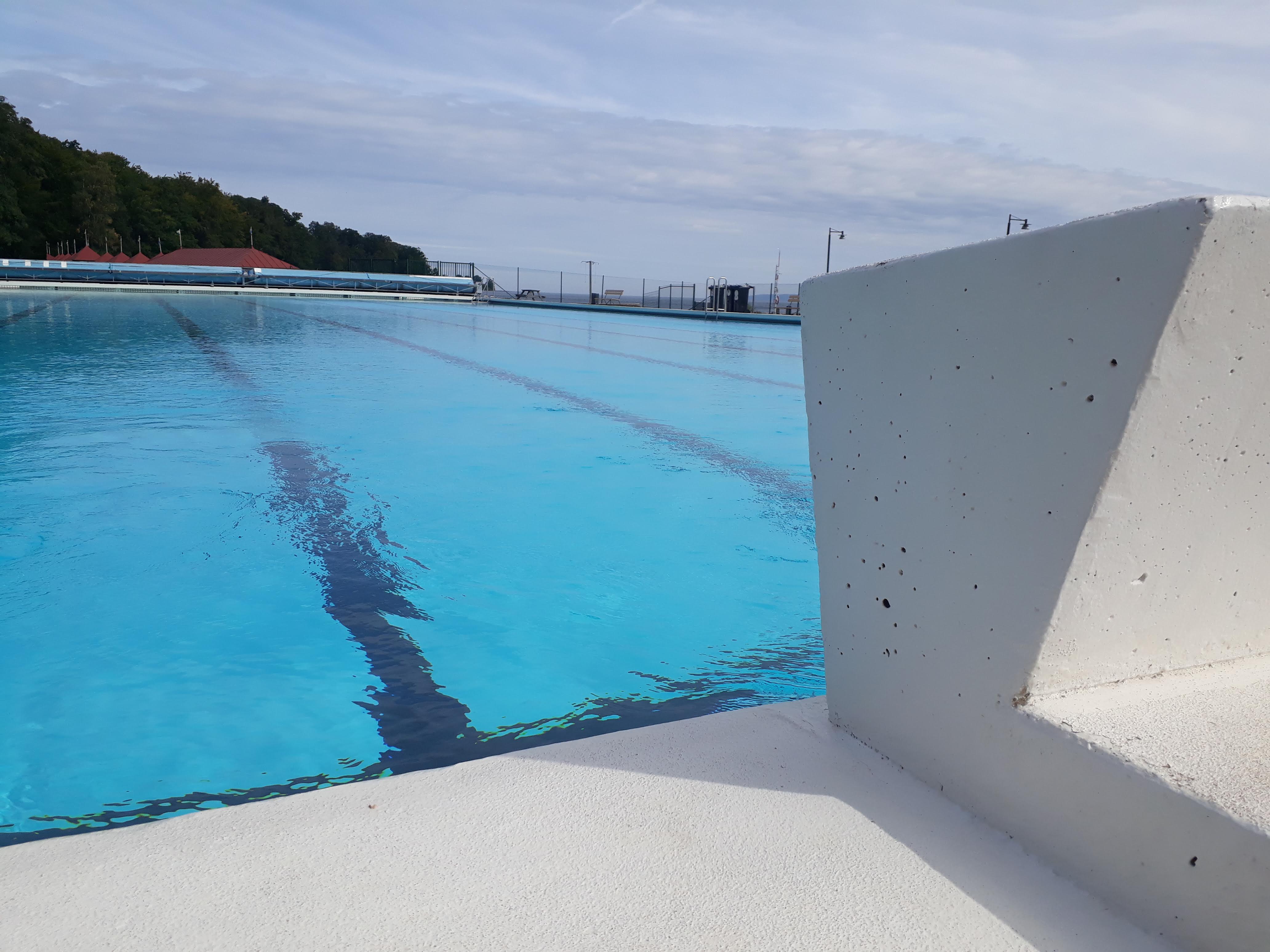 Guldkroksbadet - vy från bassängkanten