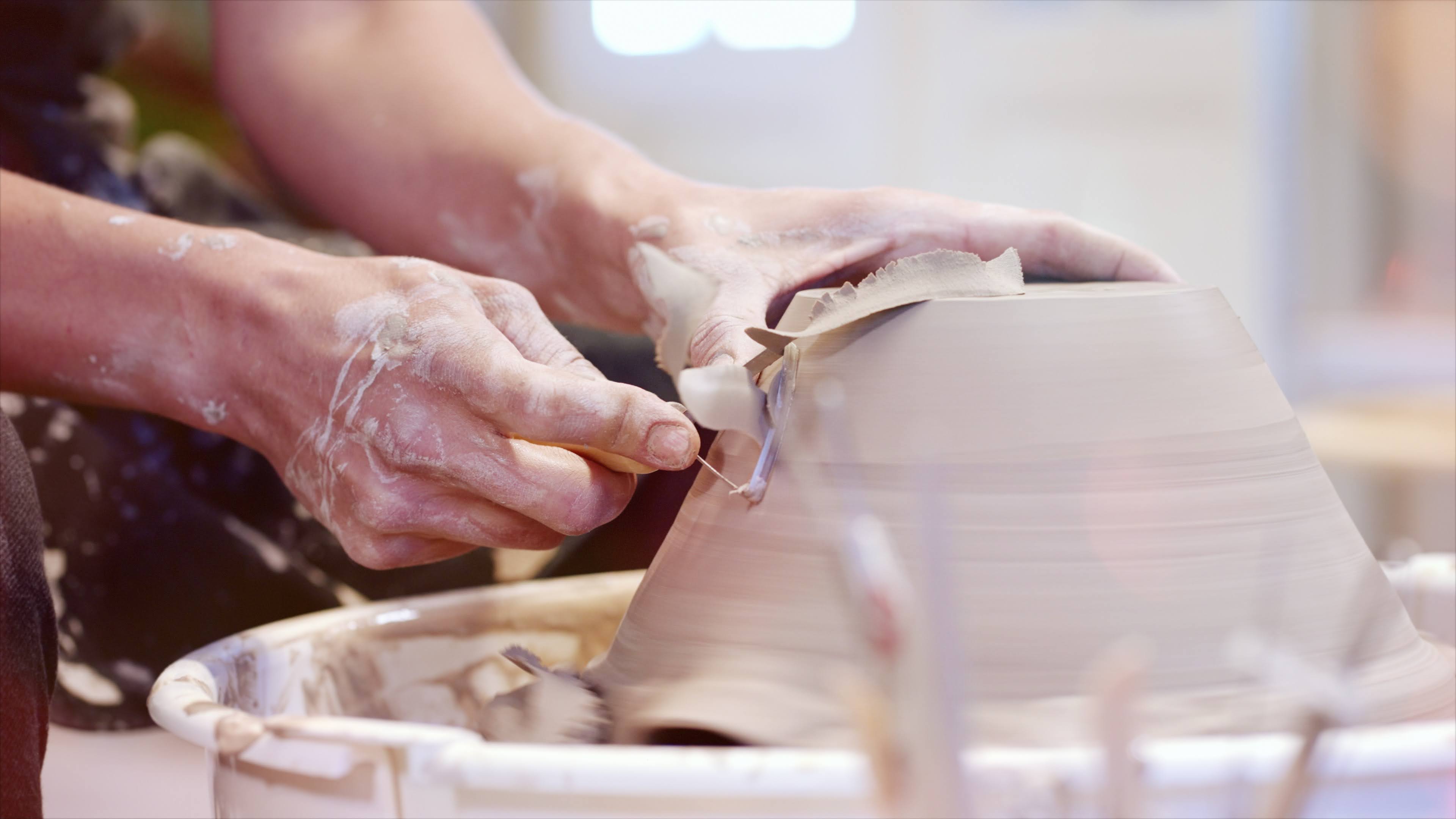 Keramikkurs i Lervis keramikverkstad