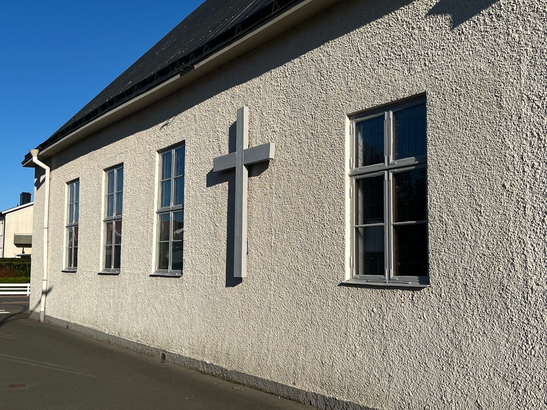 Exteriör bild av Hjo Pingstkyrka