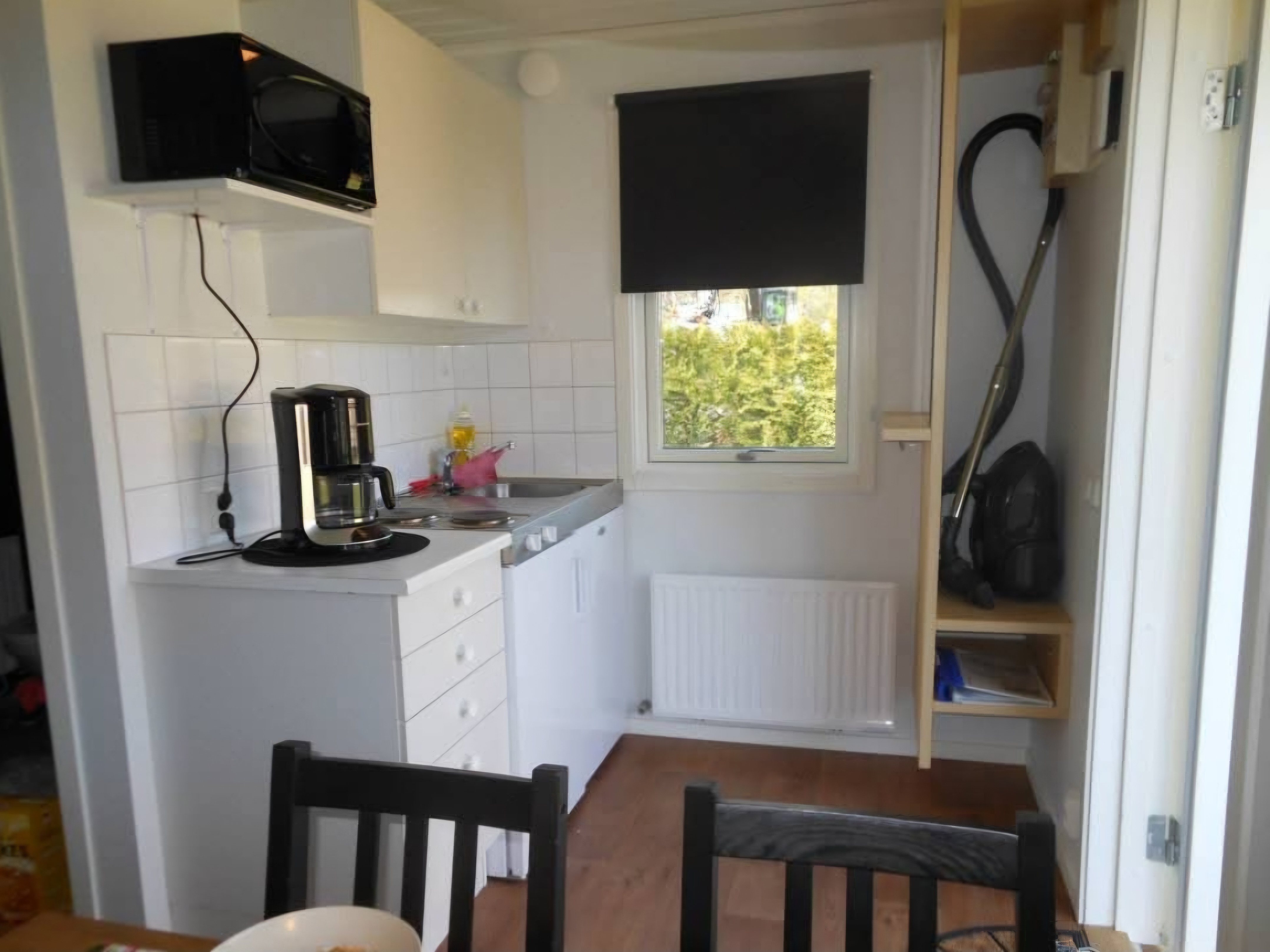 Insida Hammarkioskens stuga