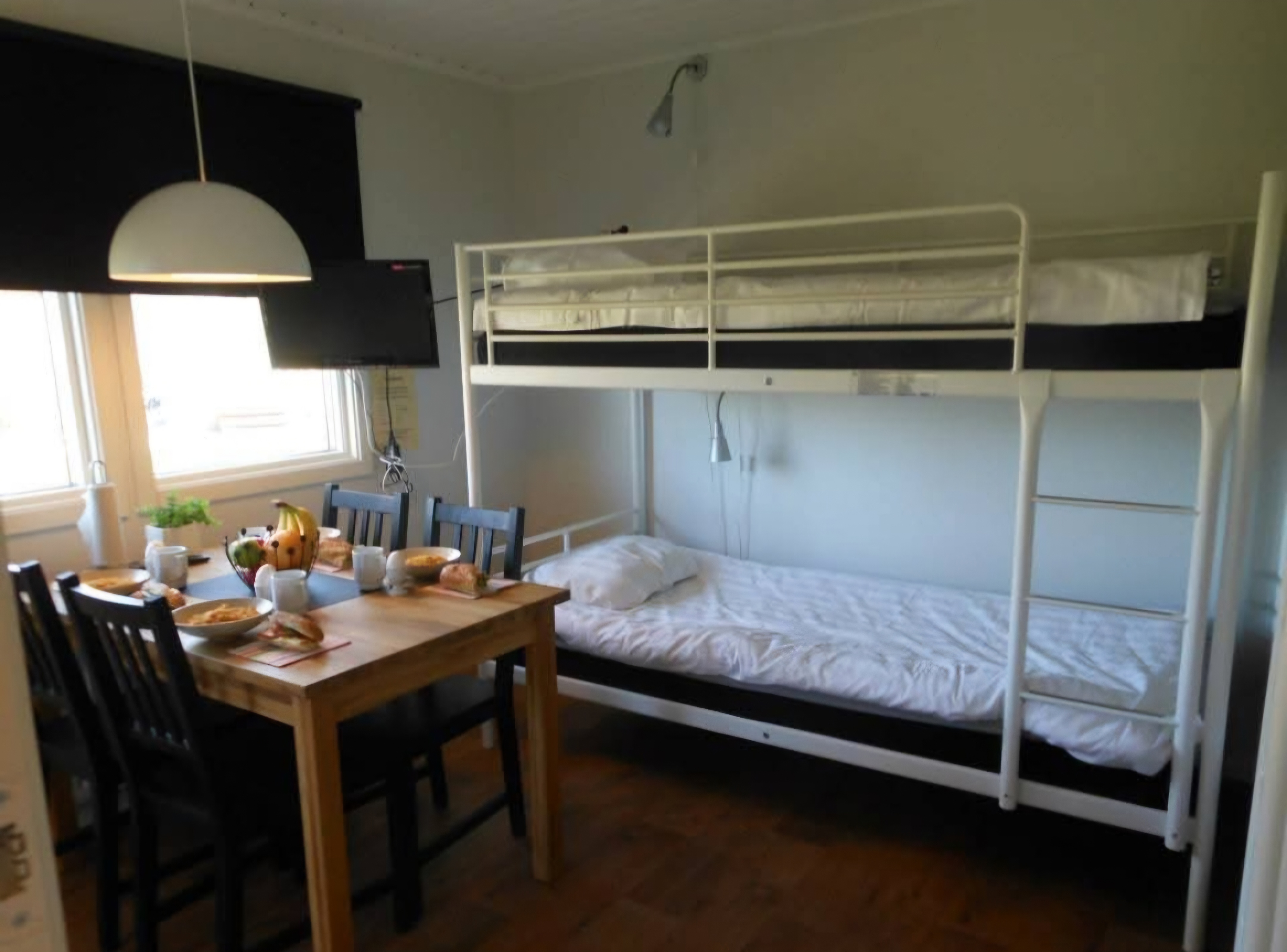 Insida Hammarkioskens stuga