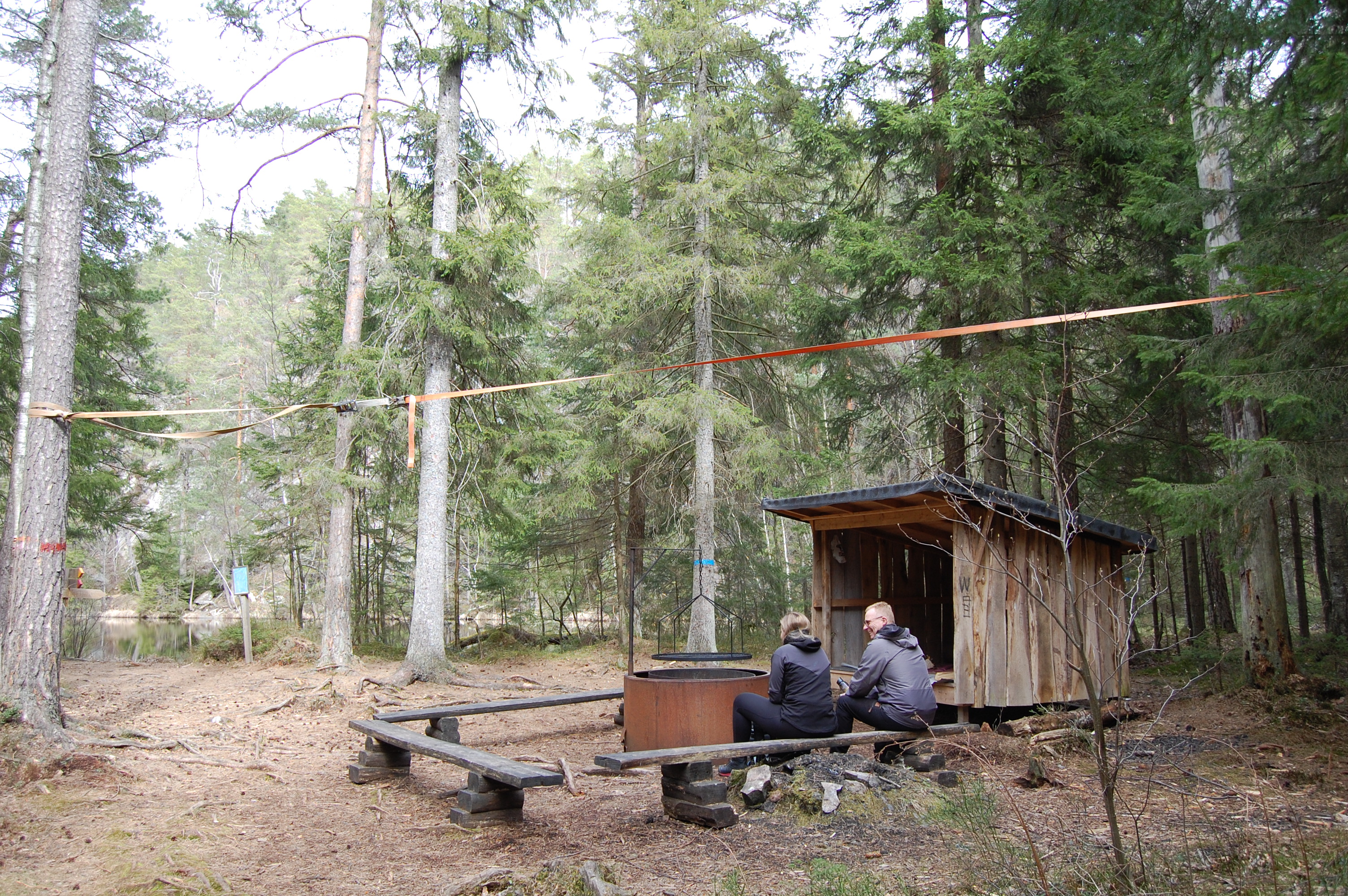 Grillplats vid Stora Fjället