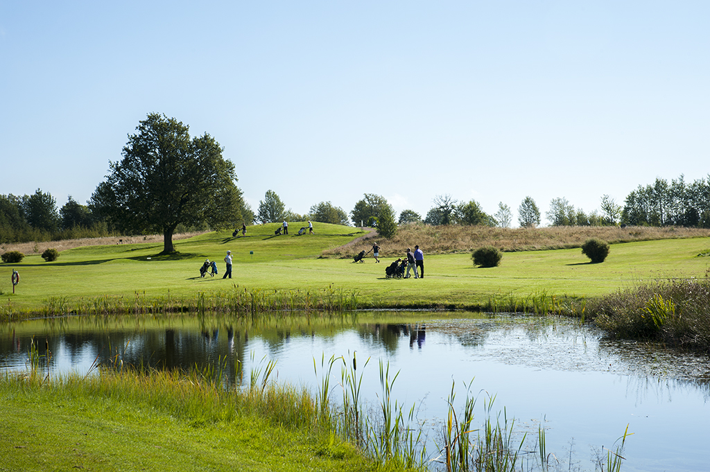 Golfare på Breviks golfbana 