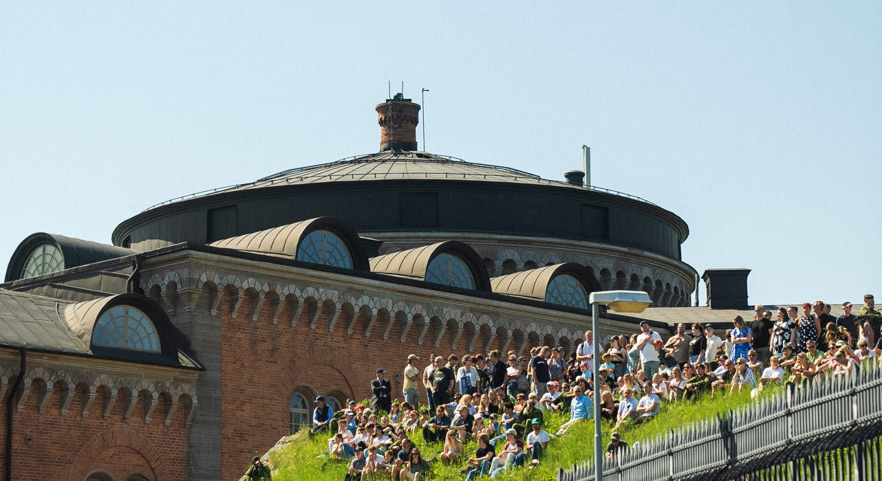 Nationaldagsfirande Karlsborgs Fästning