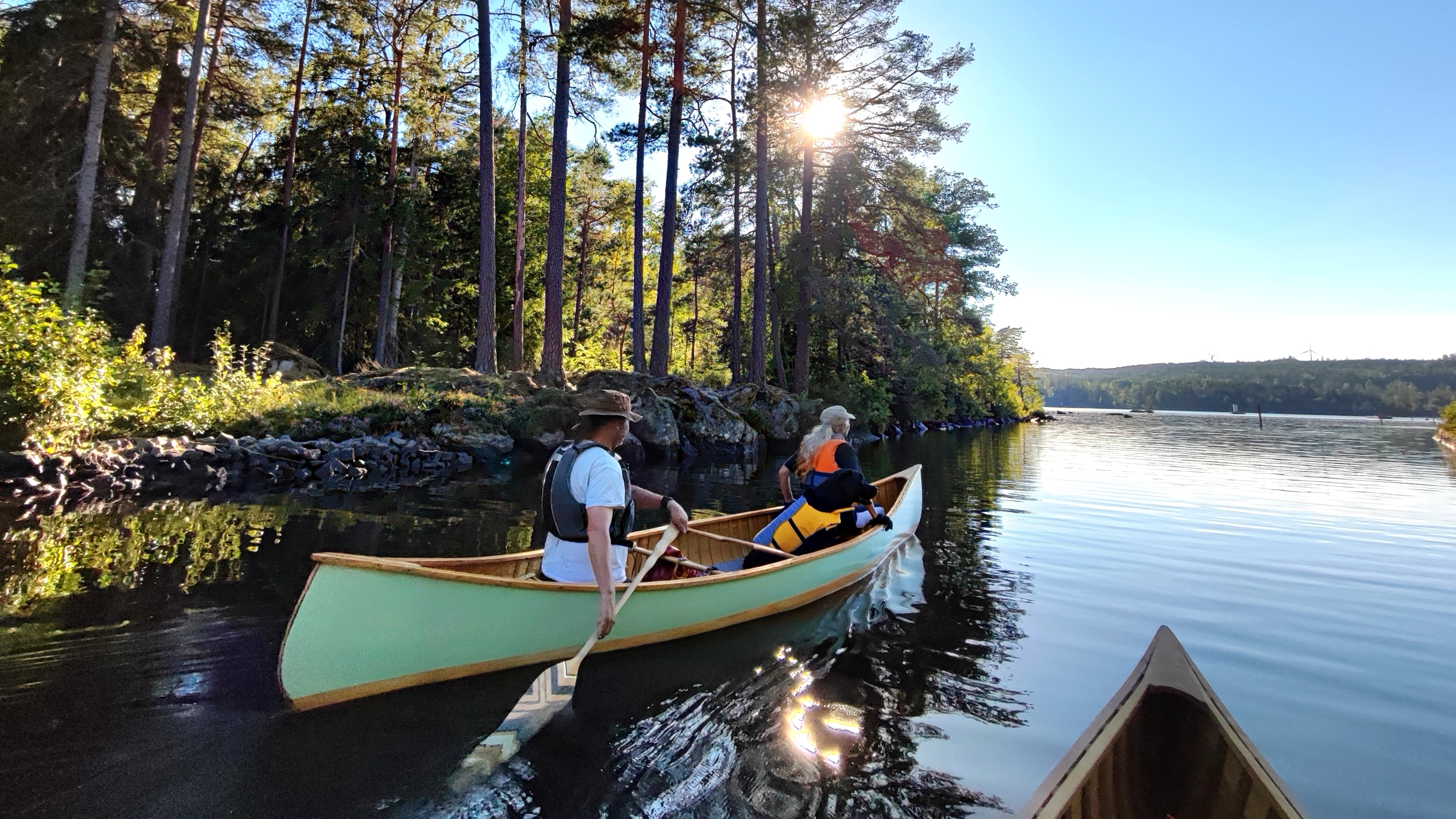 Paddla Kanot Karlsborg Göta Kanal