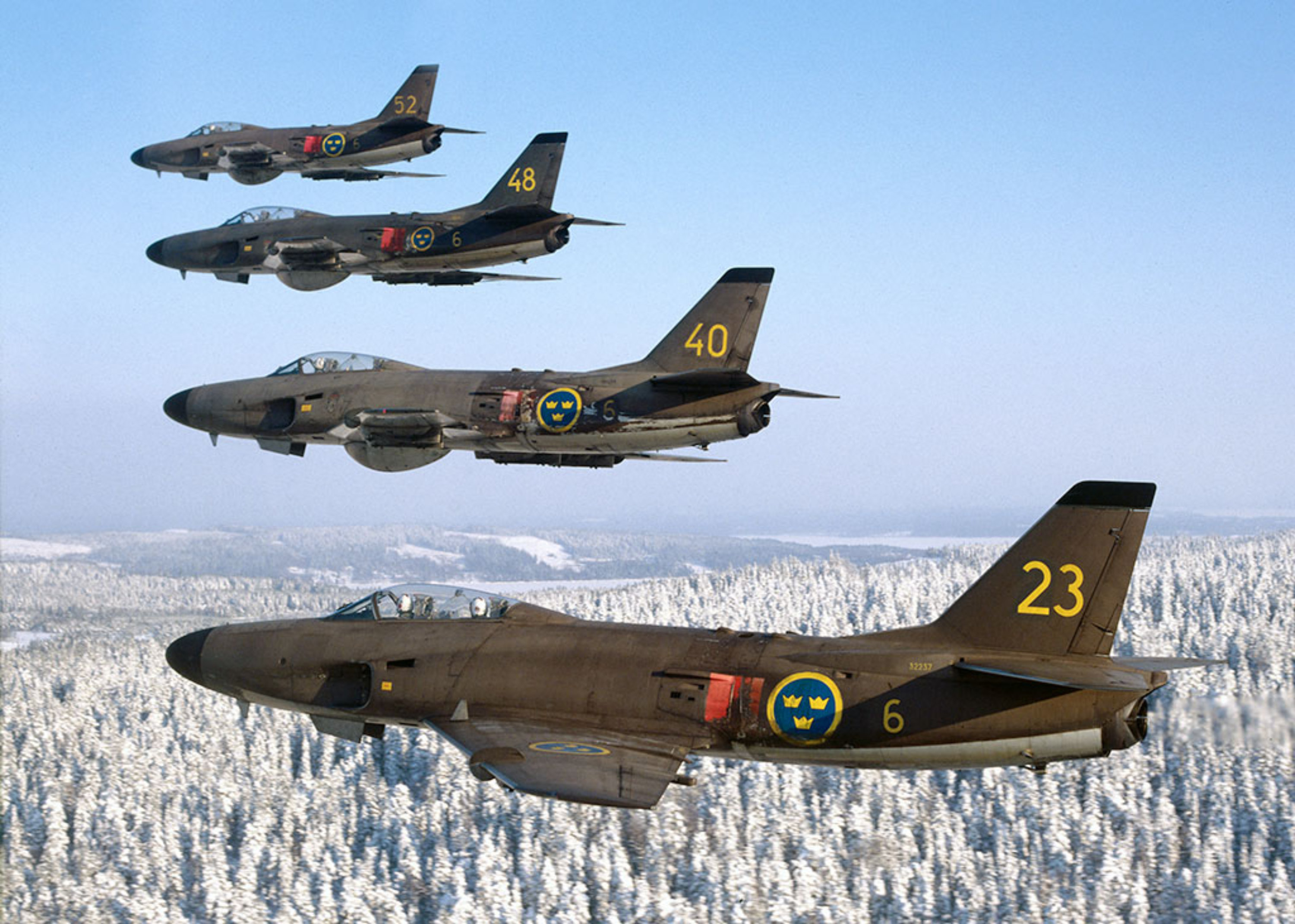 Flygflottiljen F6 eran från start till nedrustning