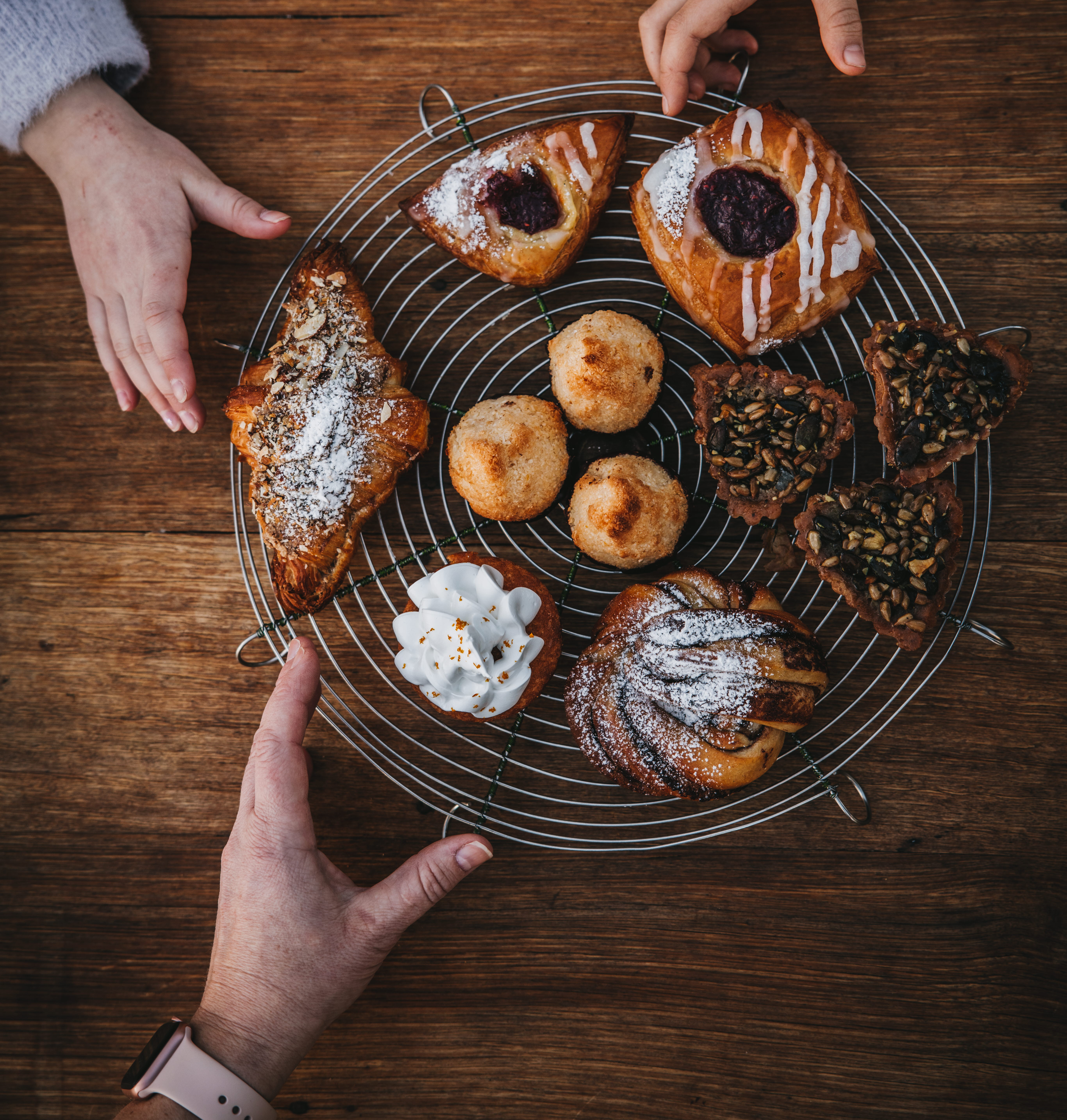 Fika på Skåra Gårds Bageri 