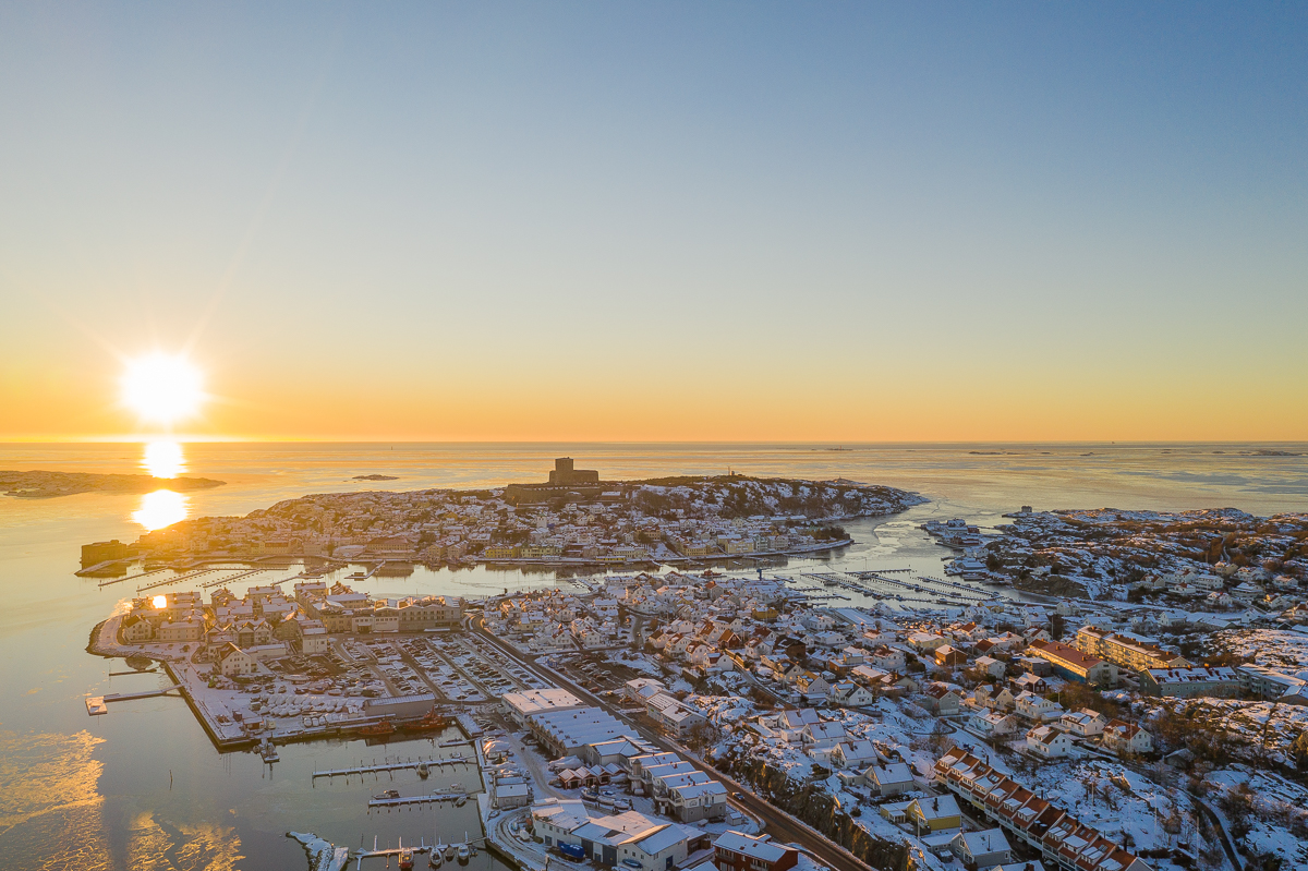 Vinter på Marstrand 