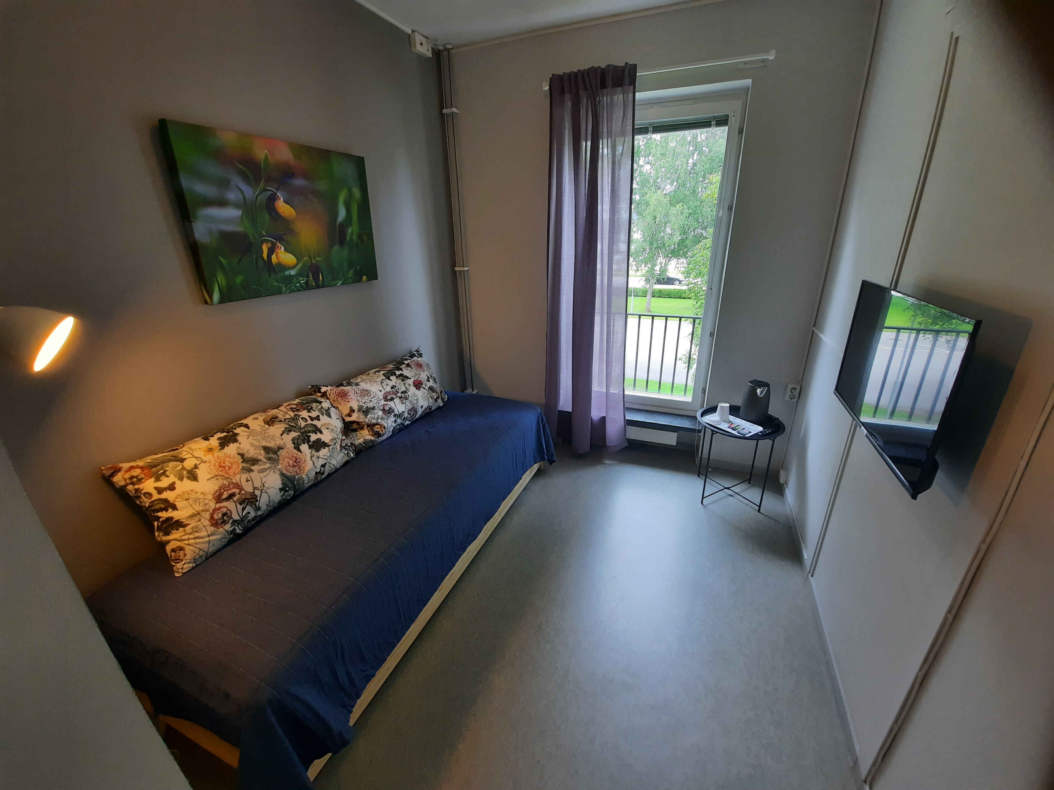 Bild på ett rum i ett B&B. 