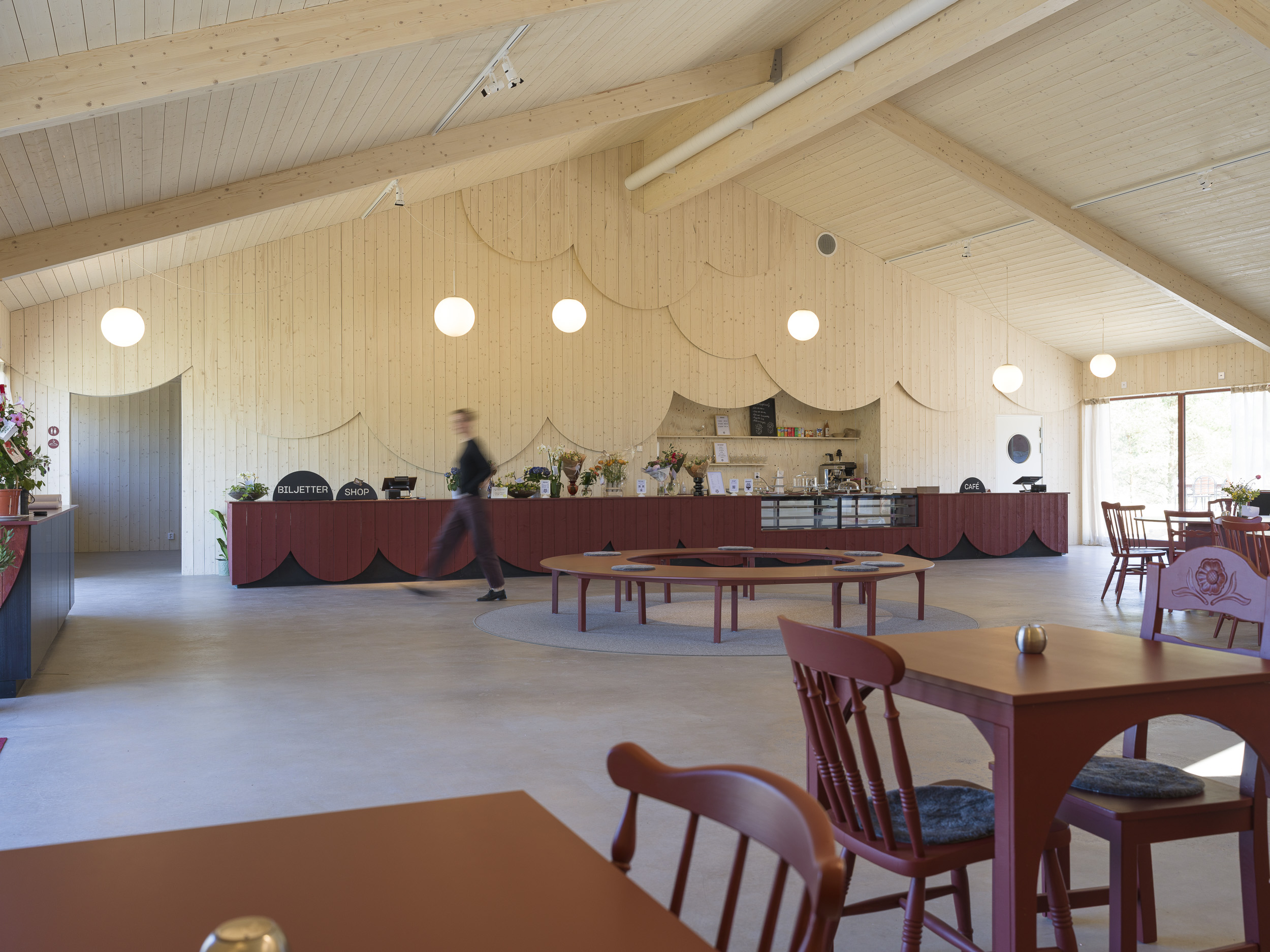 Cafe and shop Svenstorp Art Center