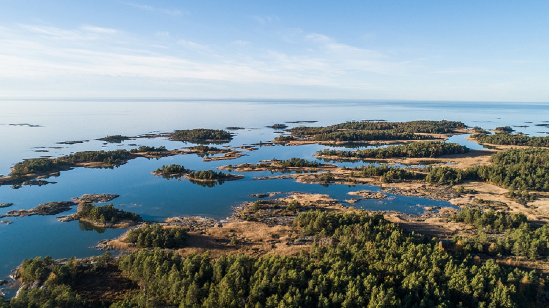 Hiking path Traneberg on Kållandsö island