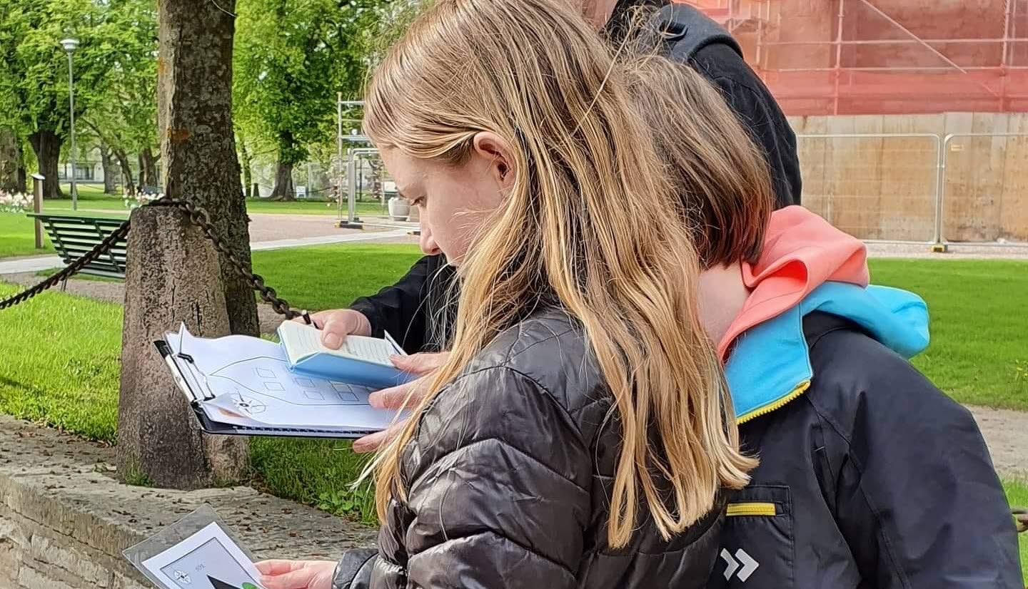 Ett gäng ute med Lidköpingsryggan