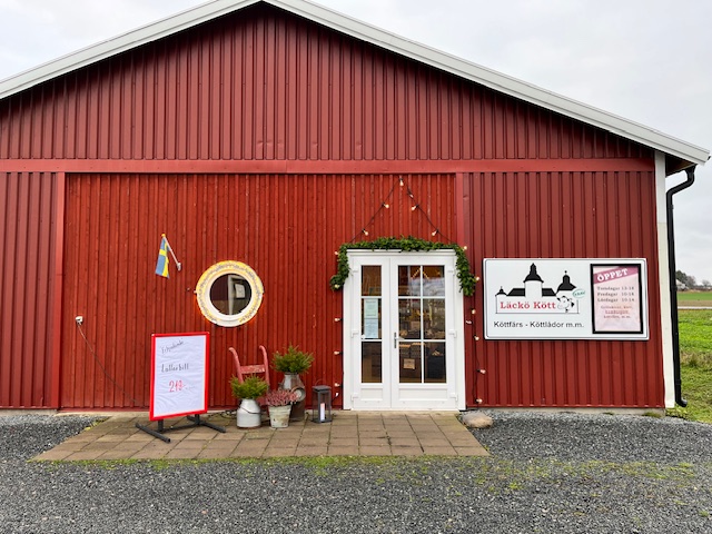 Läckö Kött entré