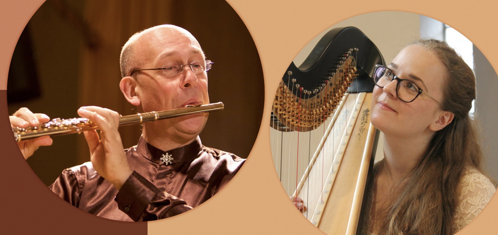 "Dimman lättar" -  musik för harpa och flöjt