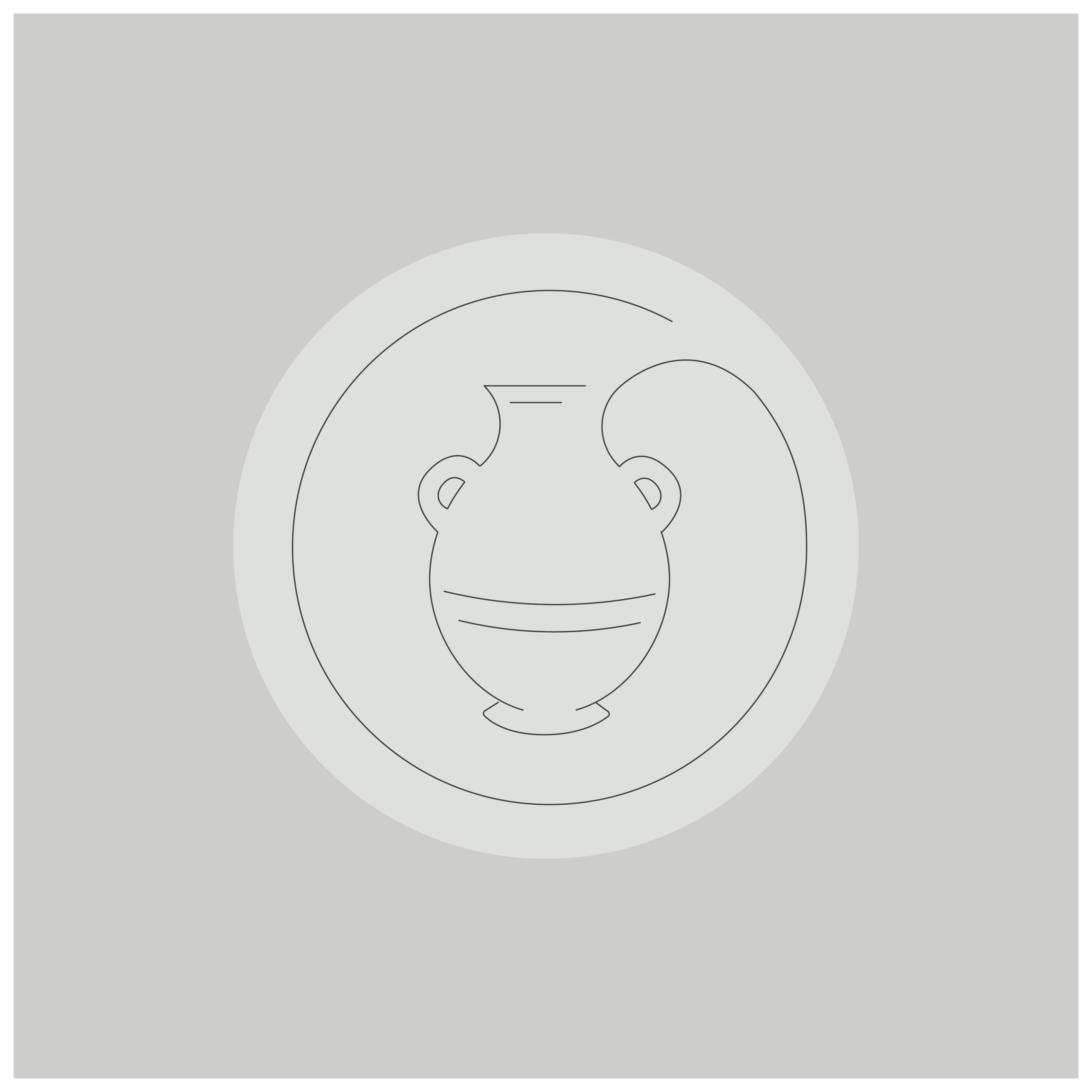 En illustrerad kruka