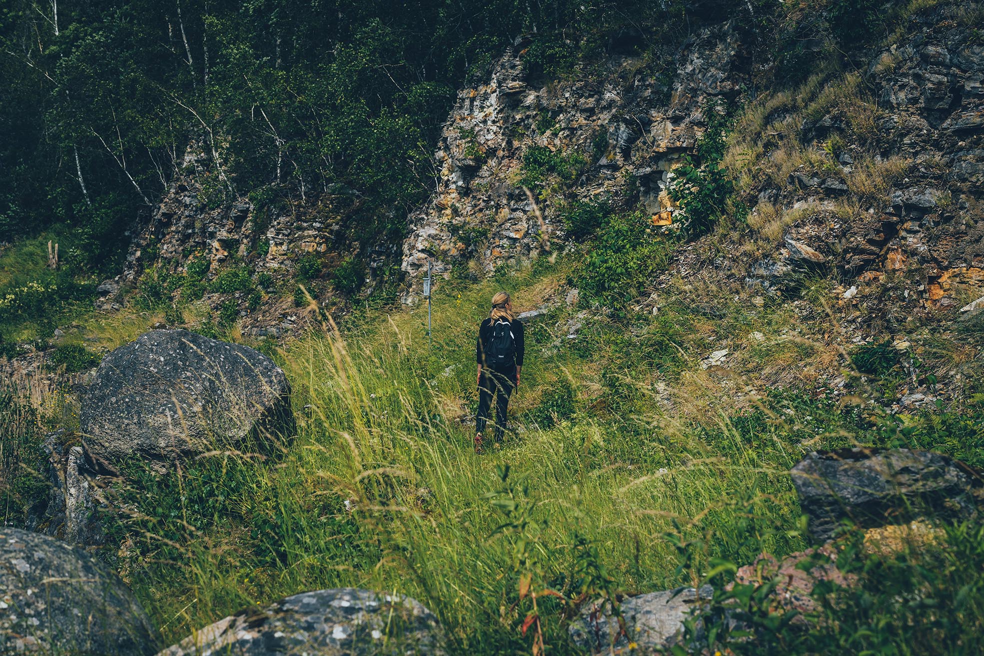 Vandring i Råbäcks kalkbruk