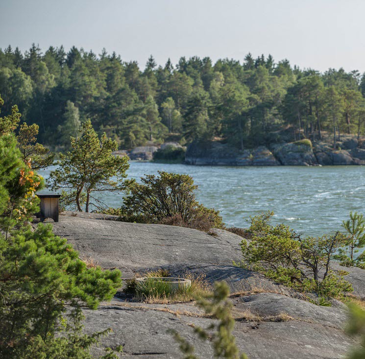 Hiking path Traneberg on Kållandsö island