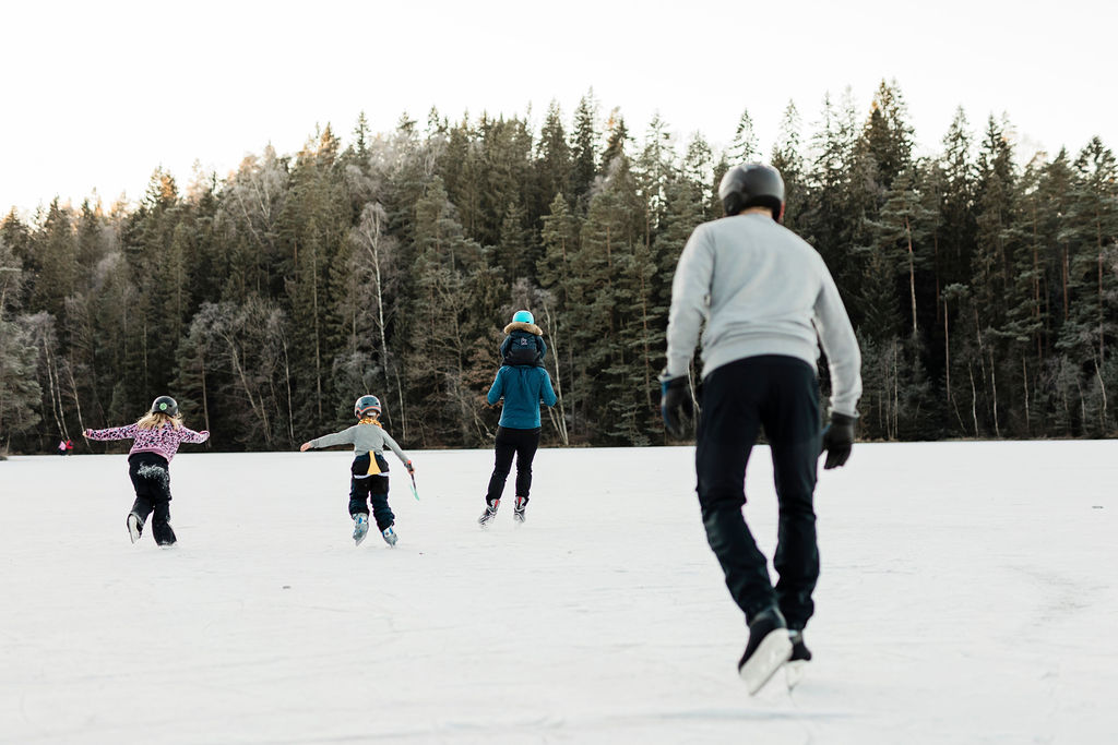 Skridskoåkning Lerum