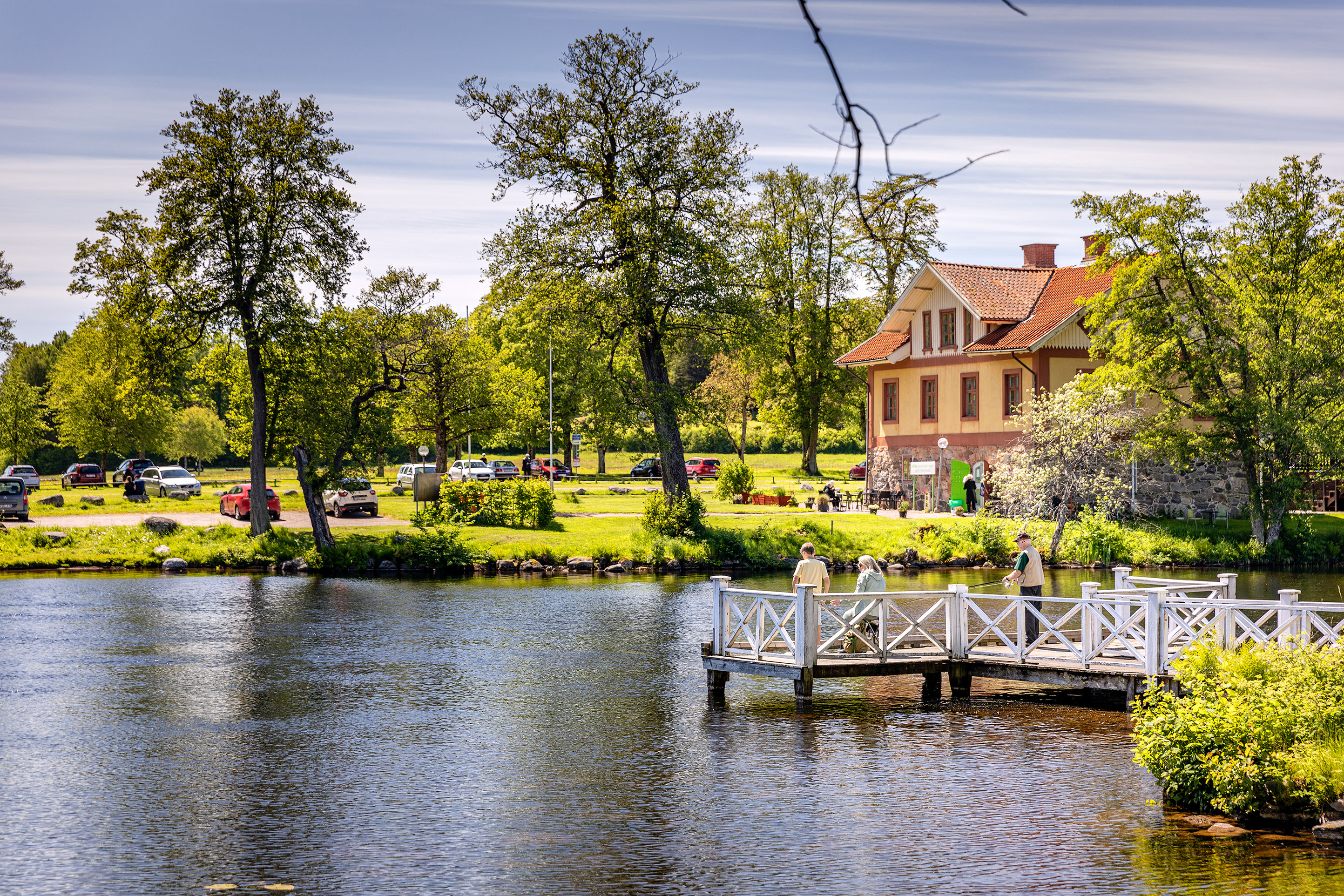 nääs konsthanverk, kafé, vår,