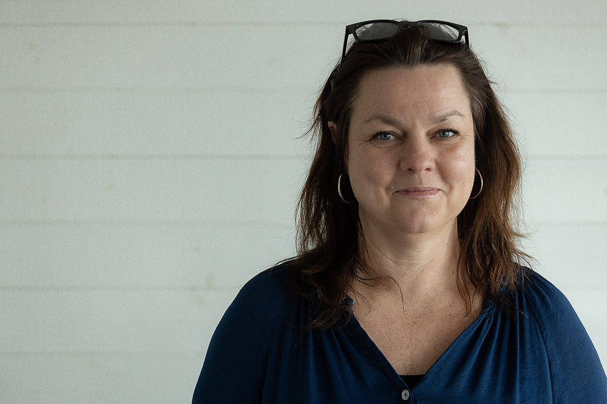 Kvinna med Glasögon 