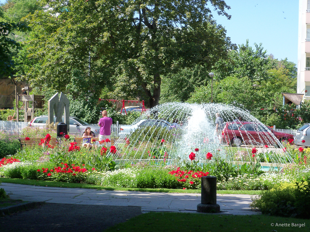 Lysekils stadspark guidning av salta guiden anette bargel