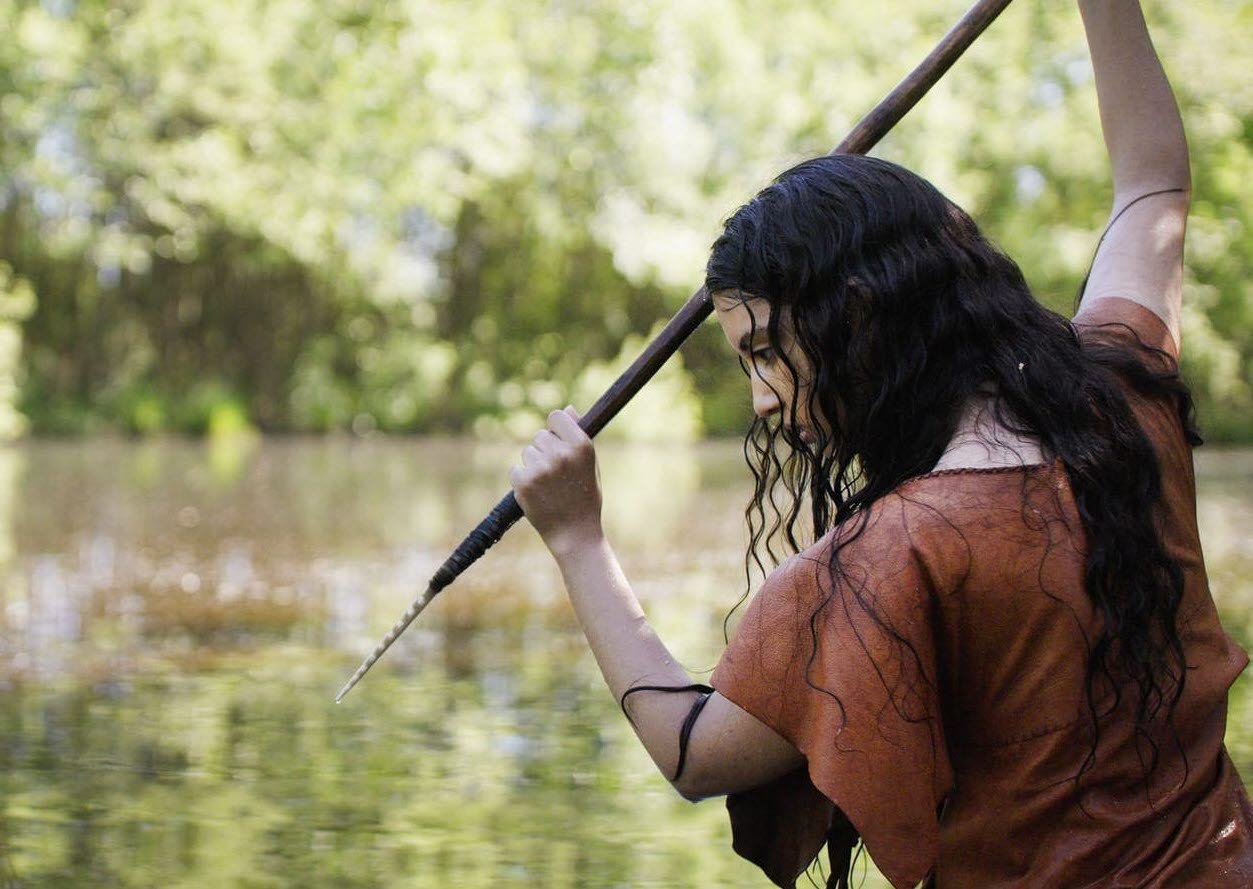 Österödskvinnan fiskar