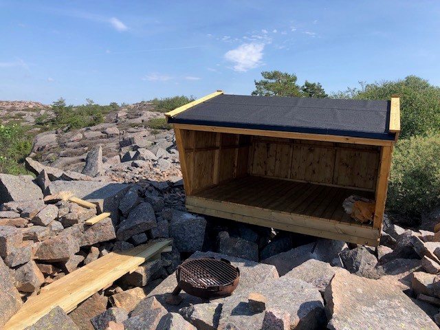 Stenhuggarestigen, grillplats