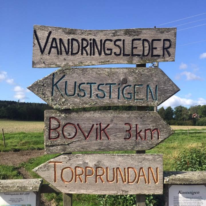 Vandringsleder Röe Gård 