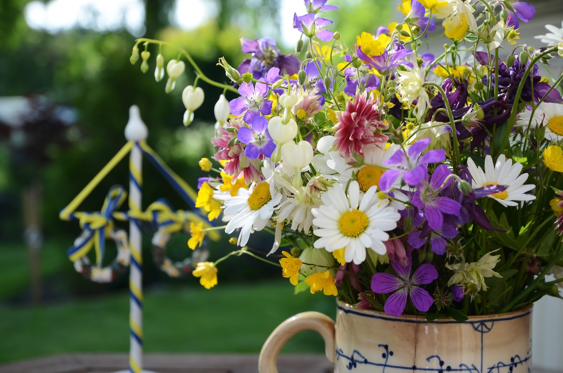 Midsommarfirande i Mariestad