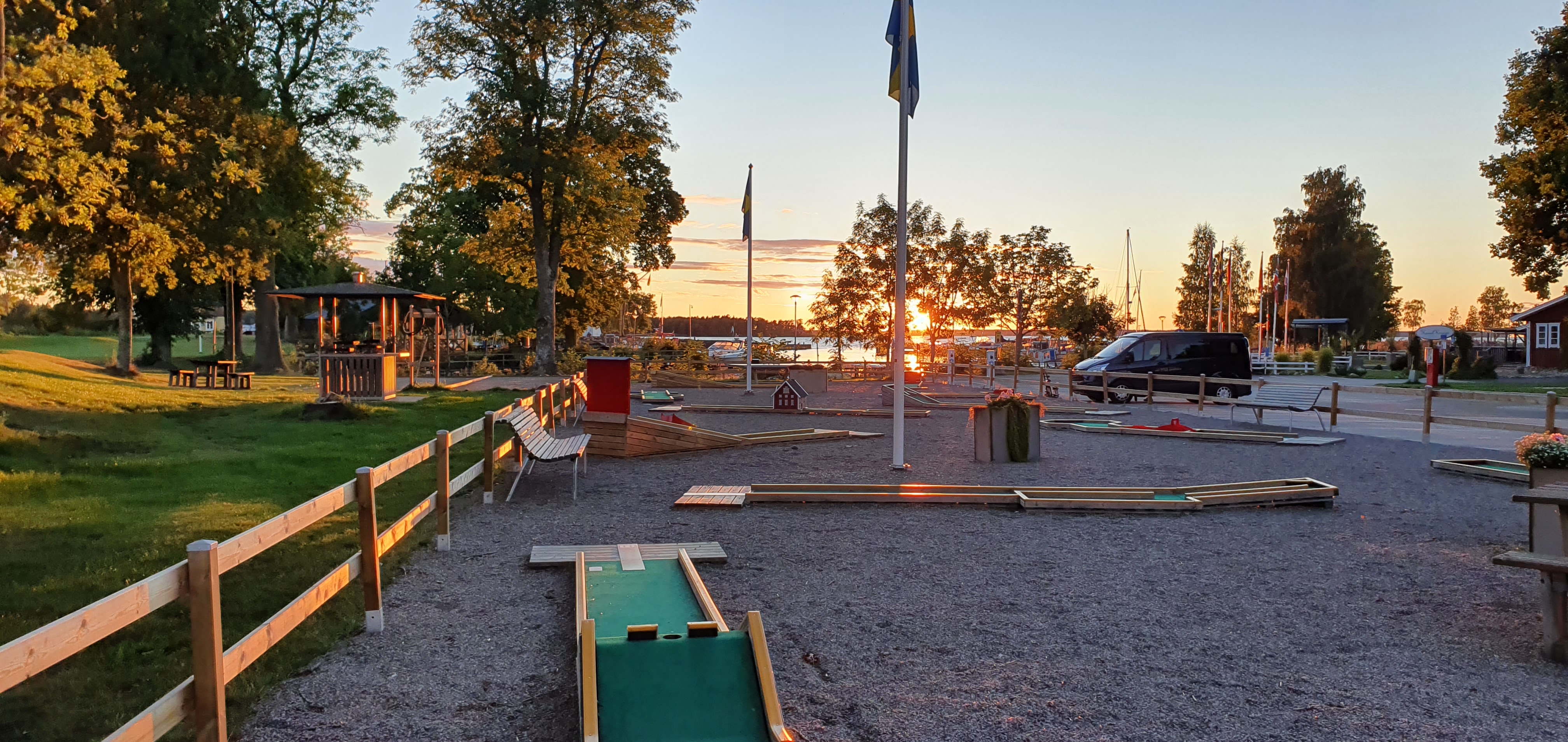 Bangolf, boule och beachvolley, Sjötorp