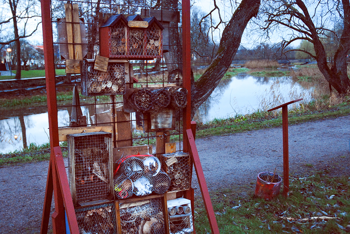 Bihotell vid Tidan i Mariestad. 