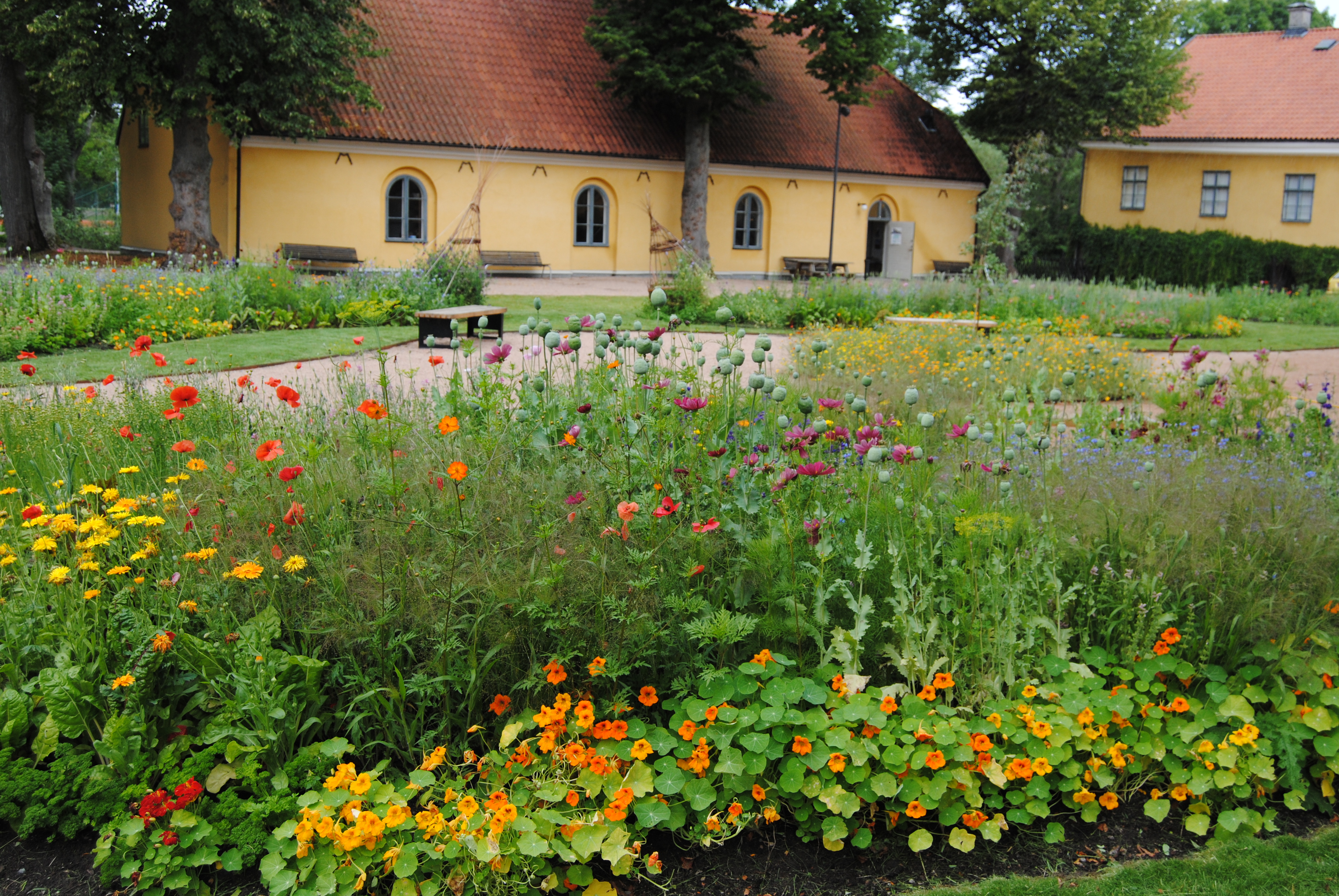 Vadsbo museum from the outside.