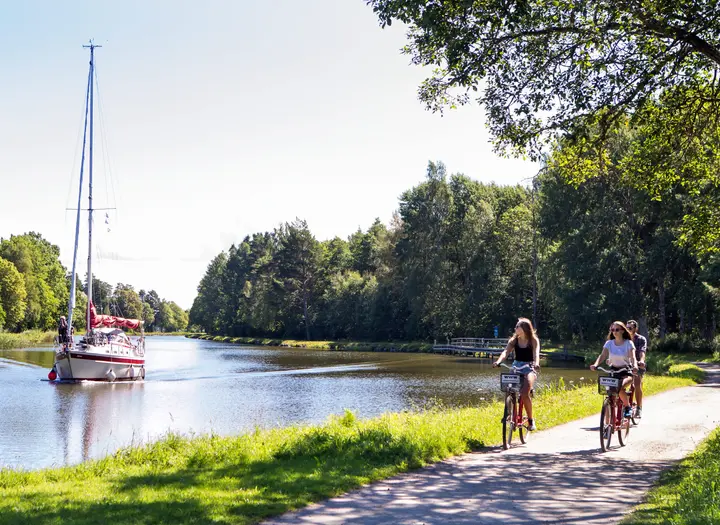Göta kanal - cykelleden