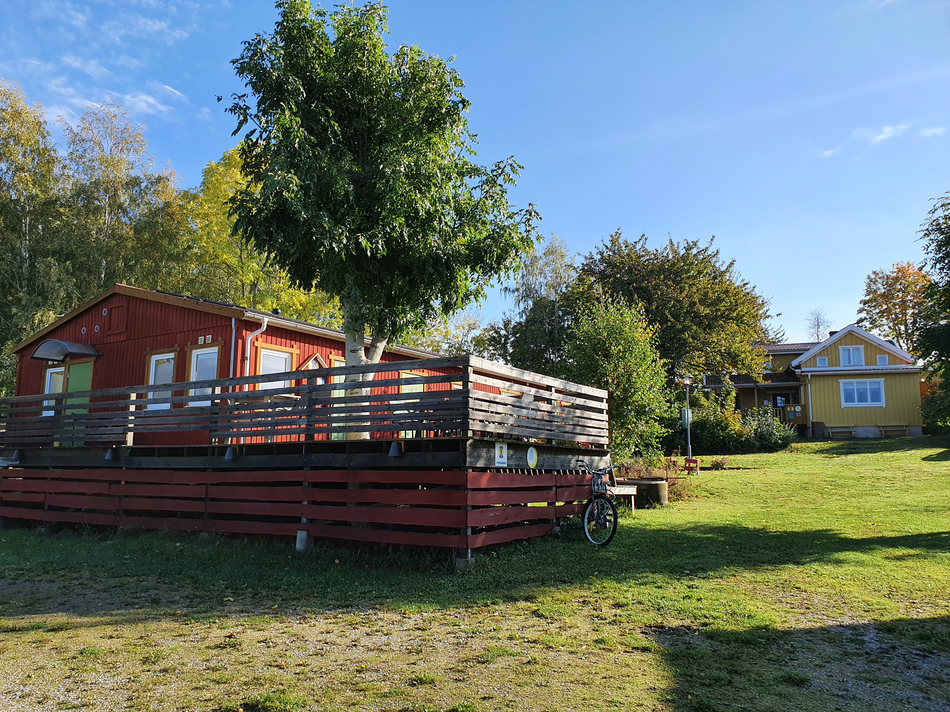 Lugnåsberget Ekohotell exteriör. 