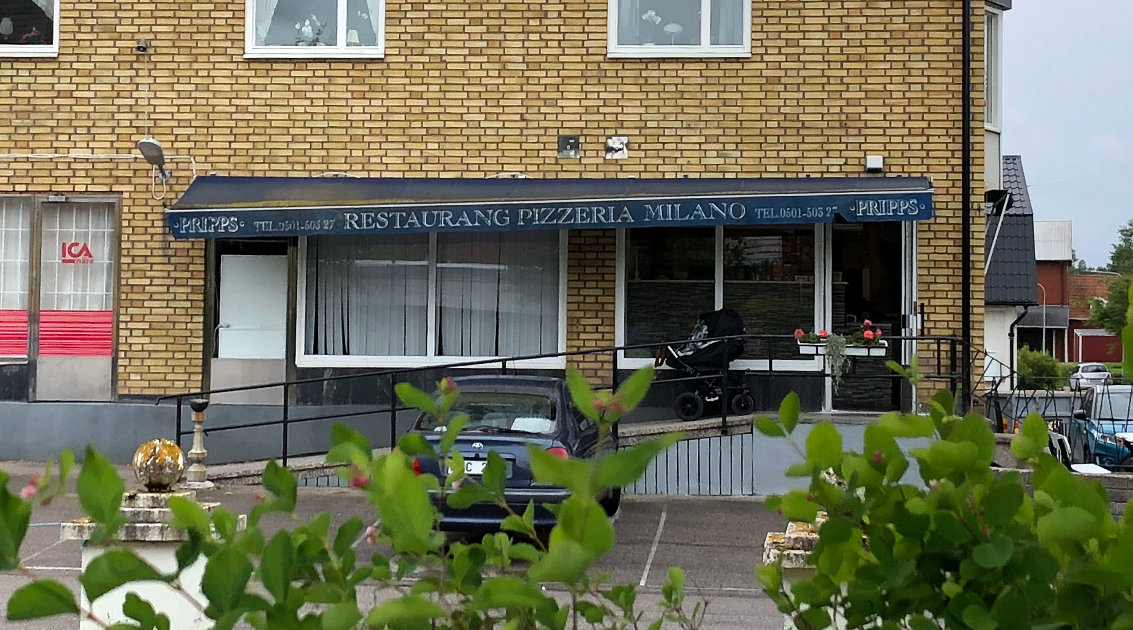Göta kanal, Pizzeria Milano