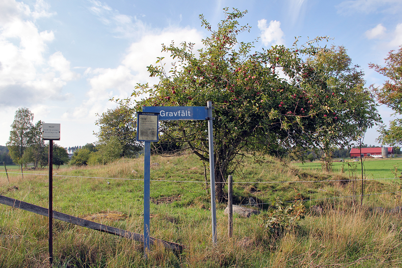 Nolby gravfält på Torsö, Mariestad. 
